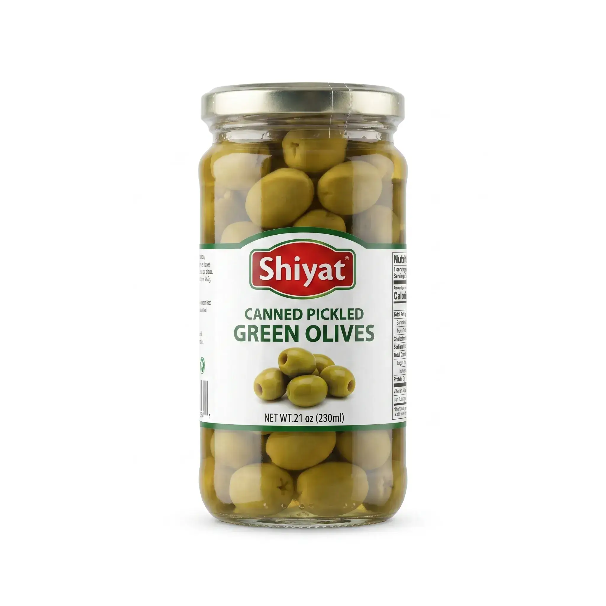 Shiyat Canned Pickled Green Olives