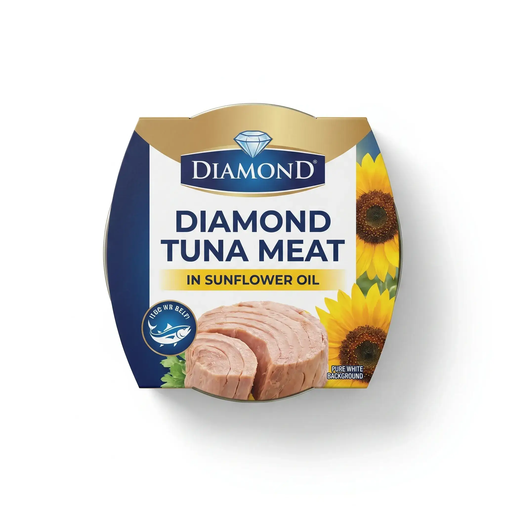 Diamond Tuna Meat in Sunflower Oil