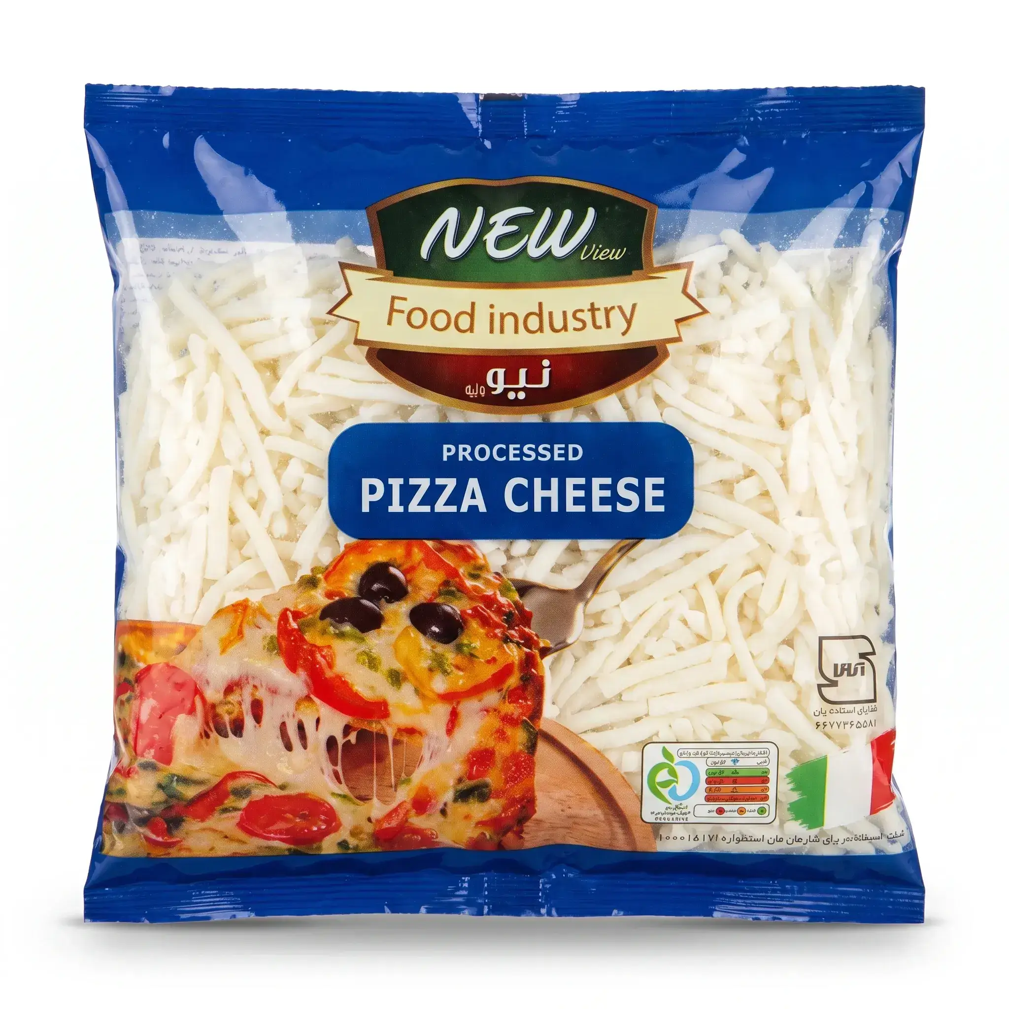 New View Processed Pizza Cheese