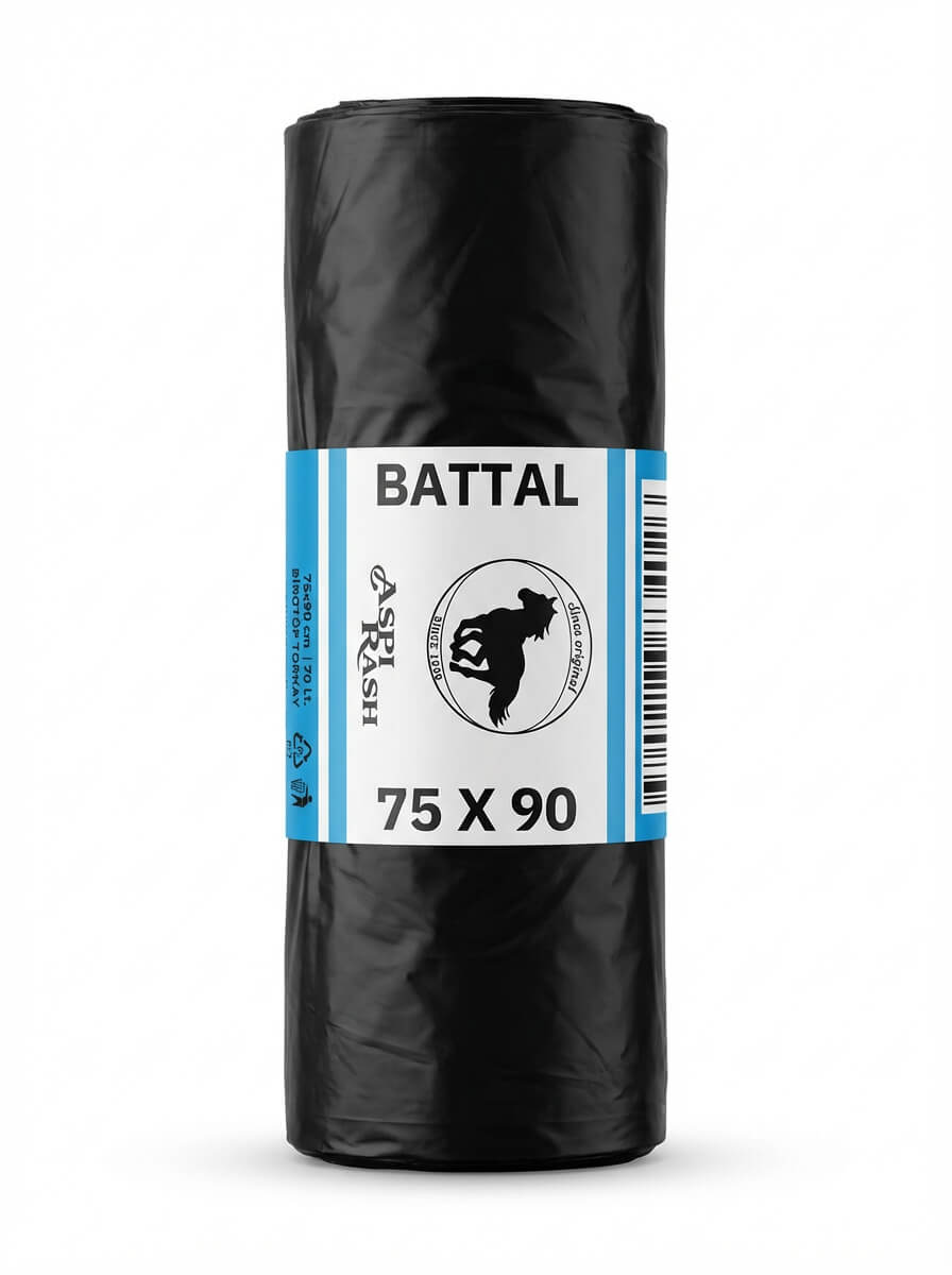 Aspi Rash Battal Garbage Bags 75x90cm 8 Pieces