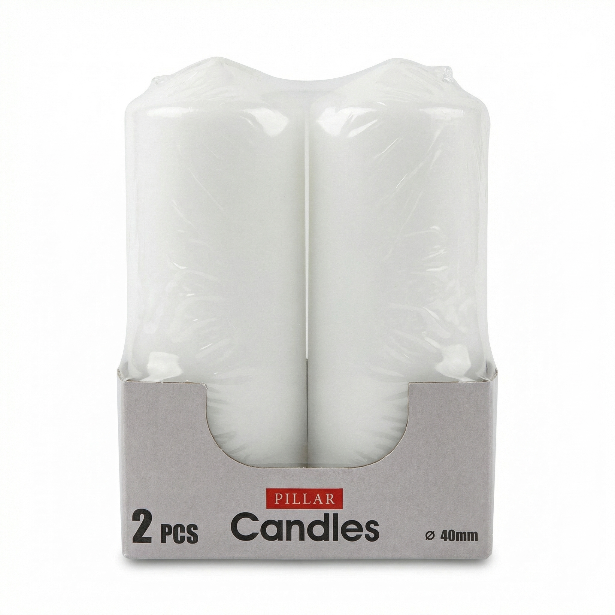 Pillar Candles 2 Pieces