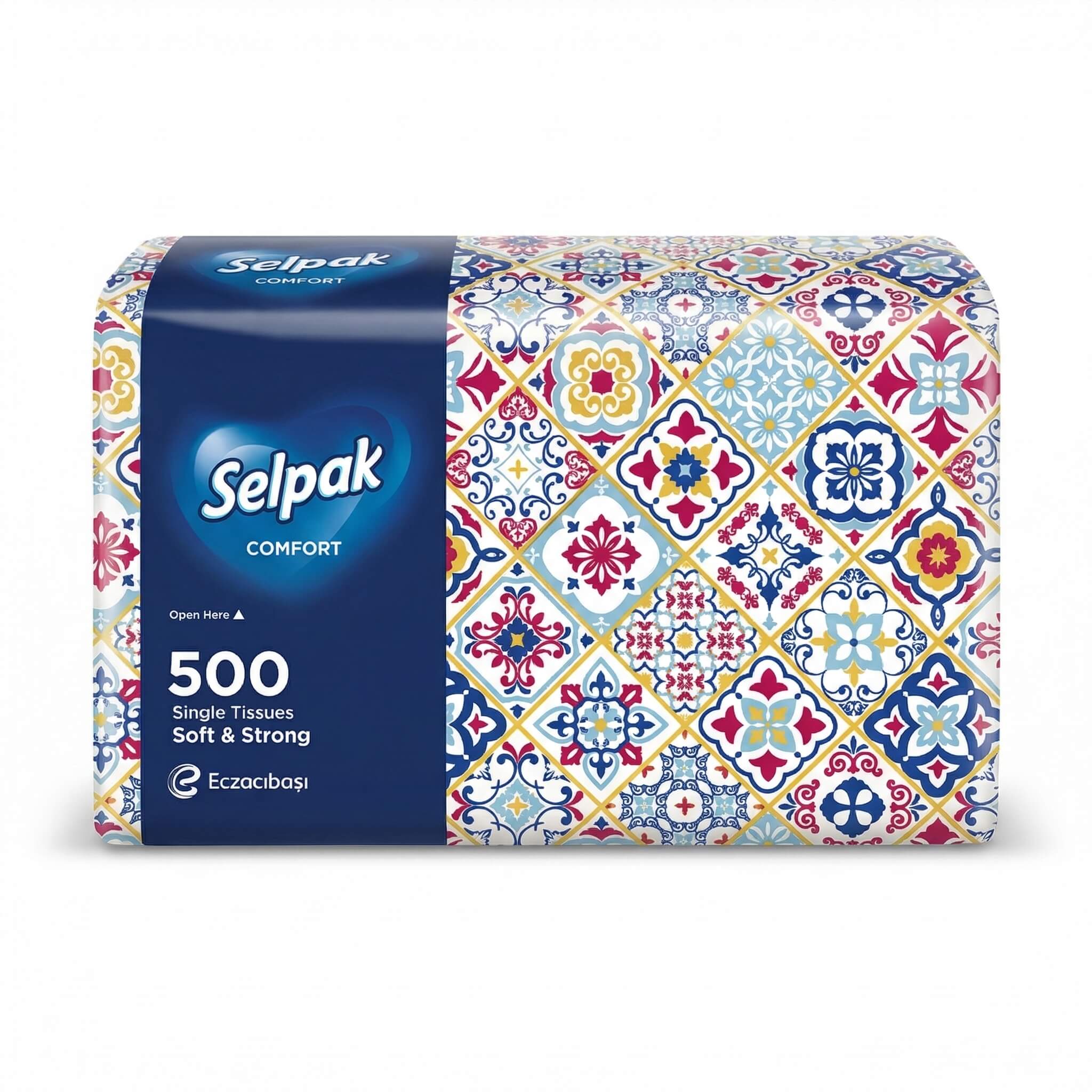 Selpak Comfort Facial Tissues 500 Sheets