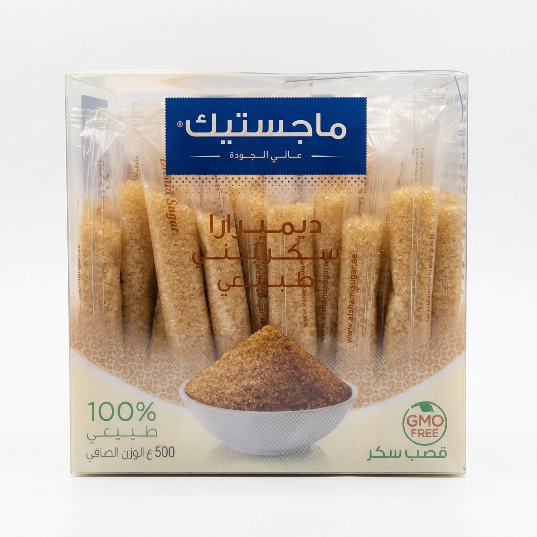 Majestic Demerara Natural Brown Sugar Sticks