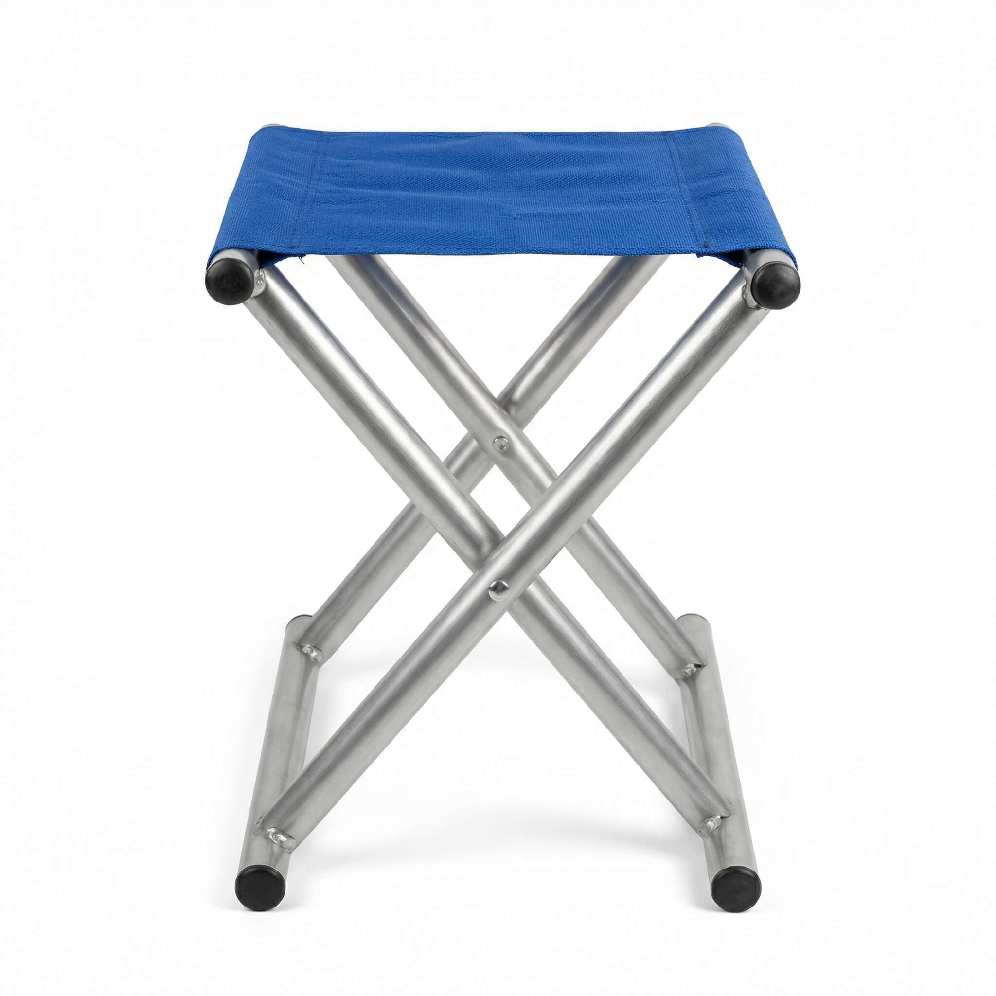 Portable Folding Camping Stool - Blue 