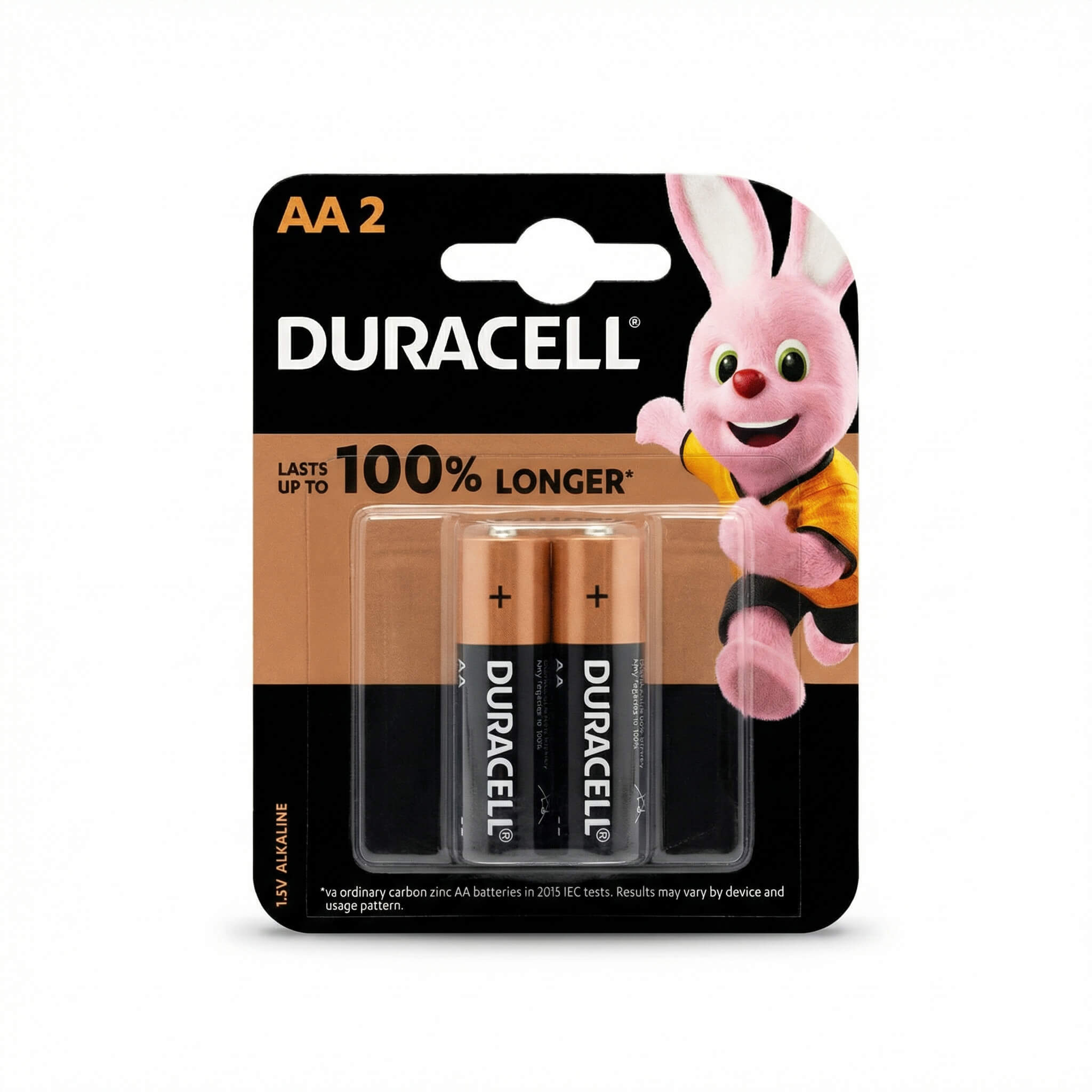 Duracell AA Alkaline Batteries 2 Pack