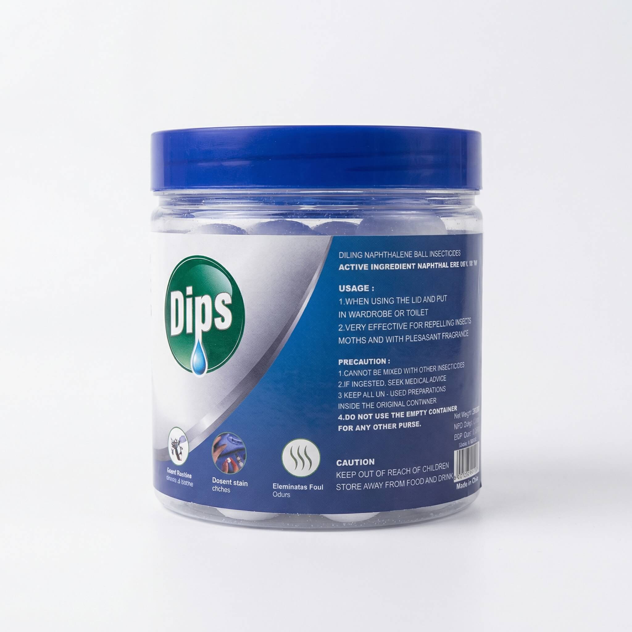 Dips Naphthalene Balls Insecticide