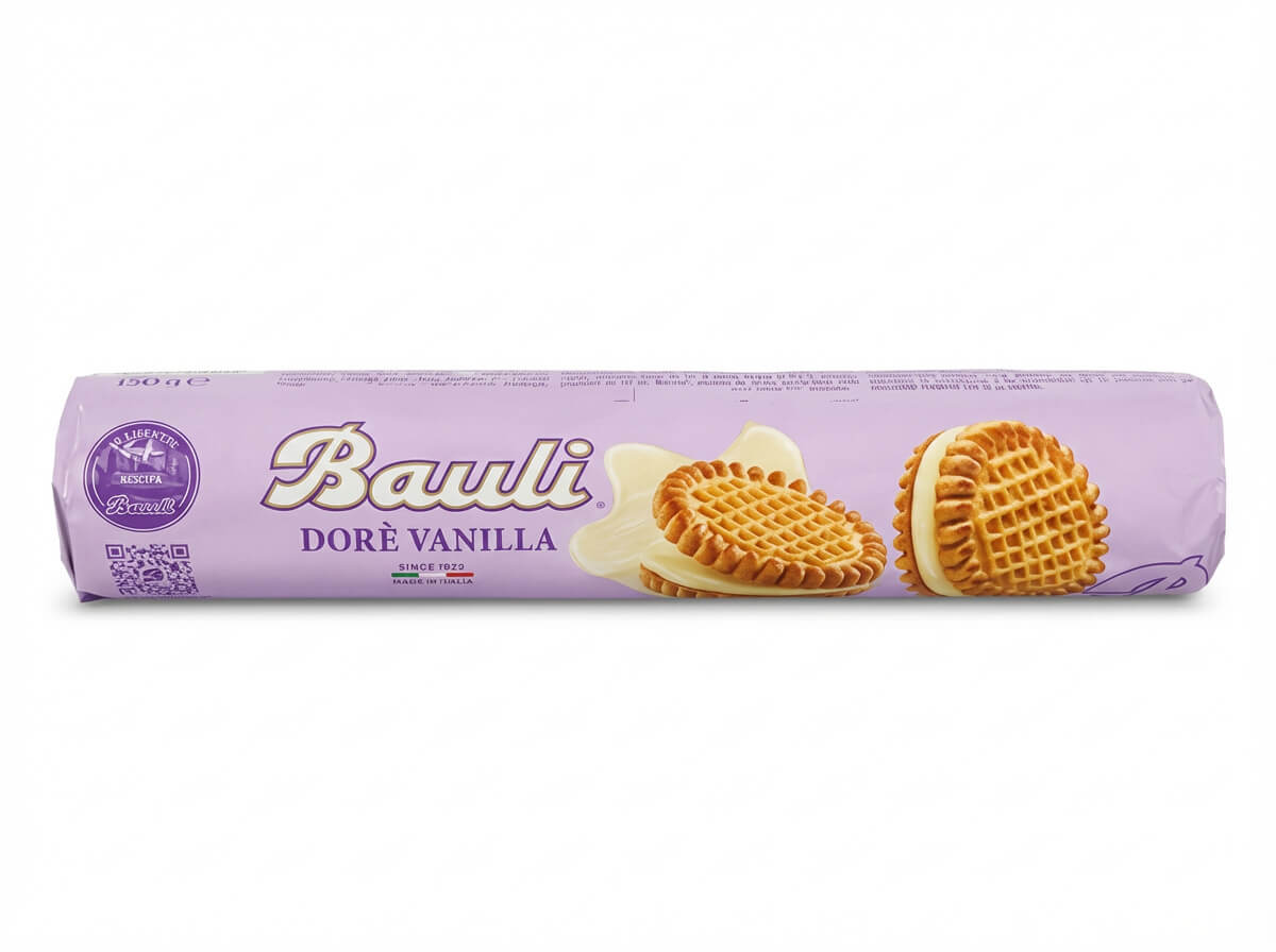 Bauli Dorè Vanilla Sandwich Biscuits