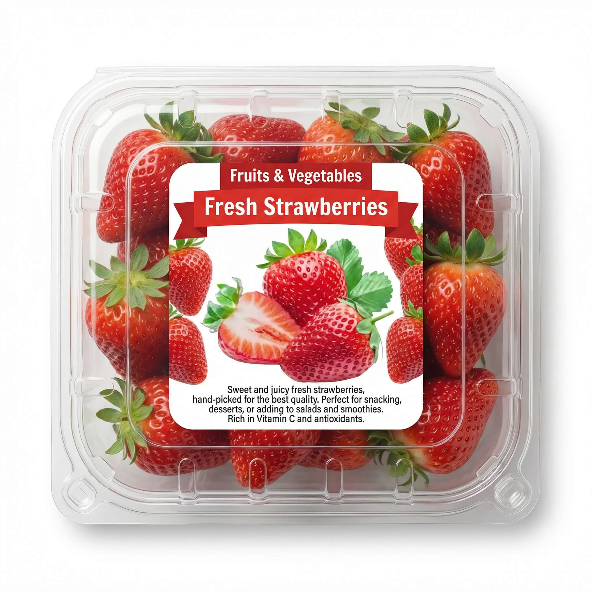 Fresh Strawberries 350 - 400 gm