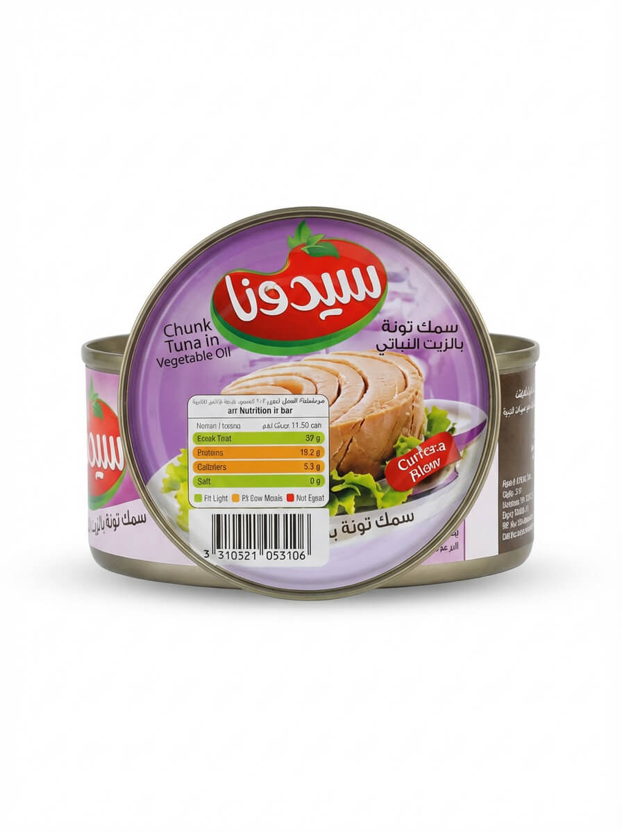 Sidona Chunk Tuna in Vegetable Oil