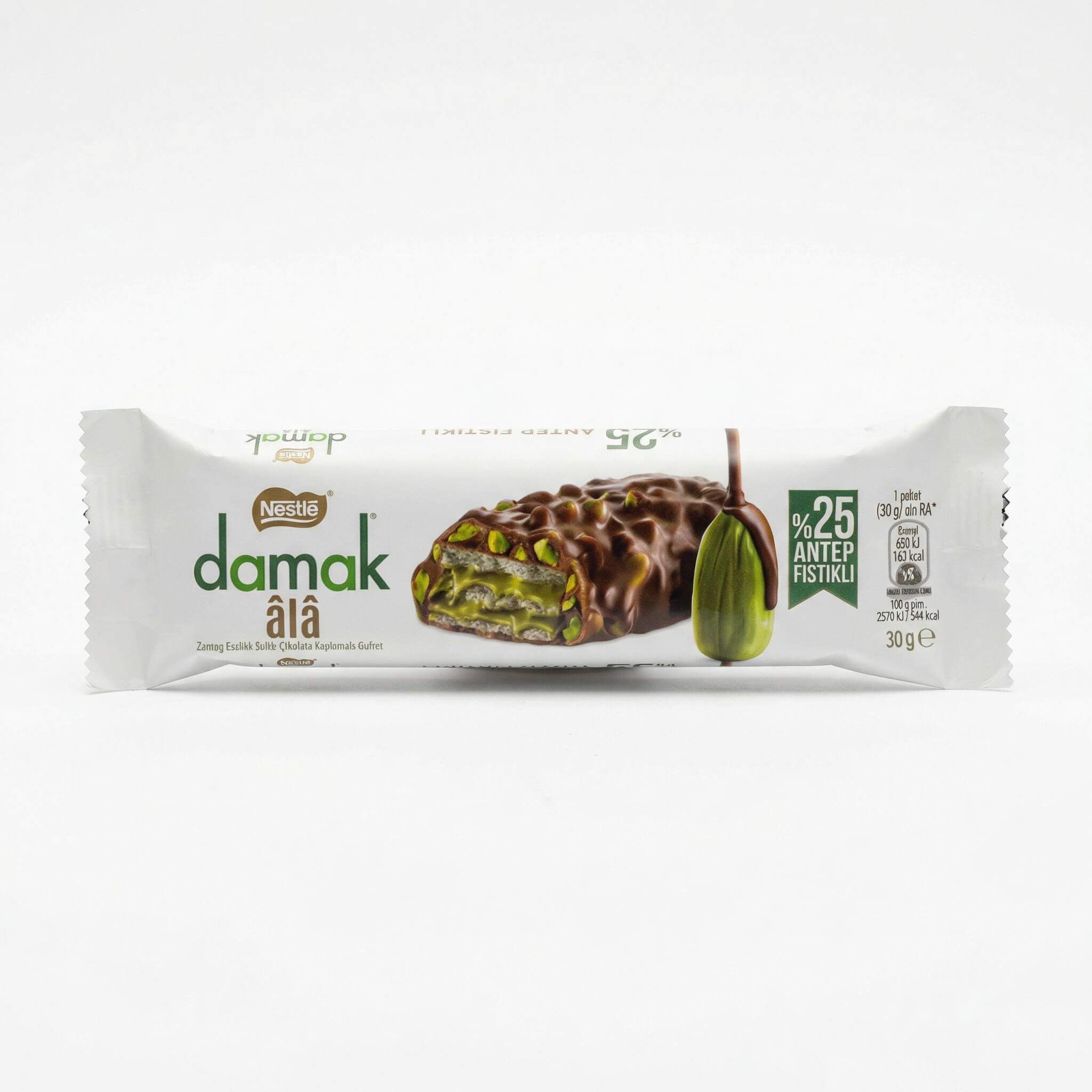 Nestle Damak Ala Pistachio Milk Chocolate Coated Wafer