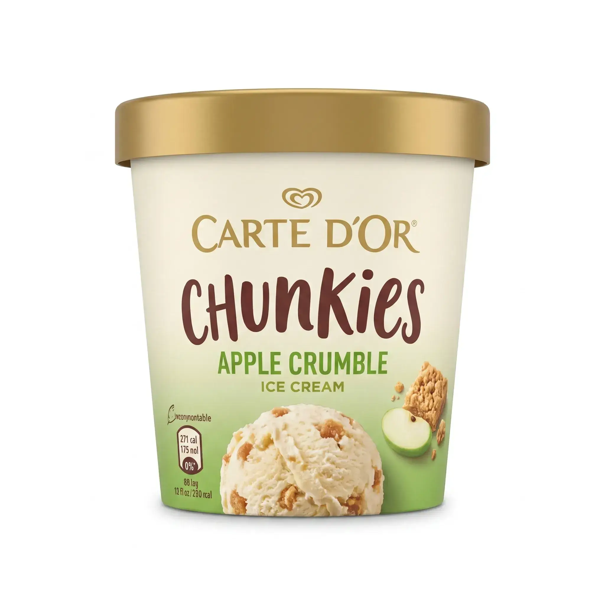 Carte D'Or Chunkies Apple Crumble Ice Cream