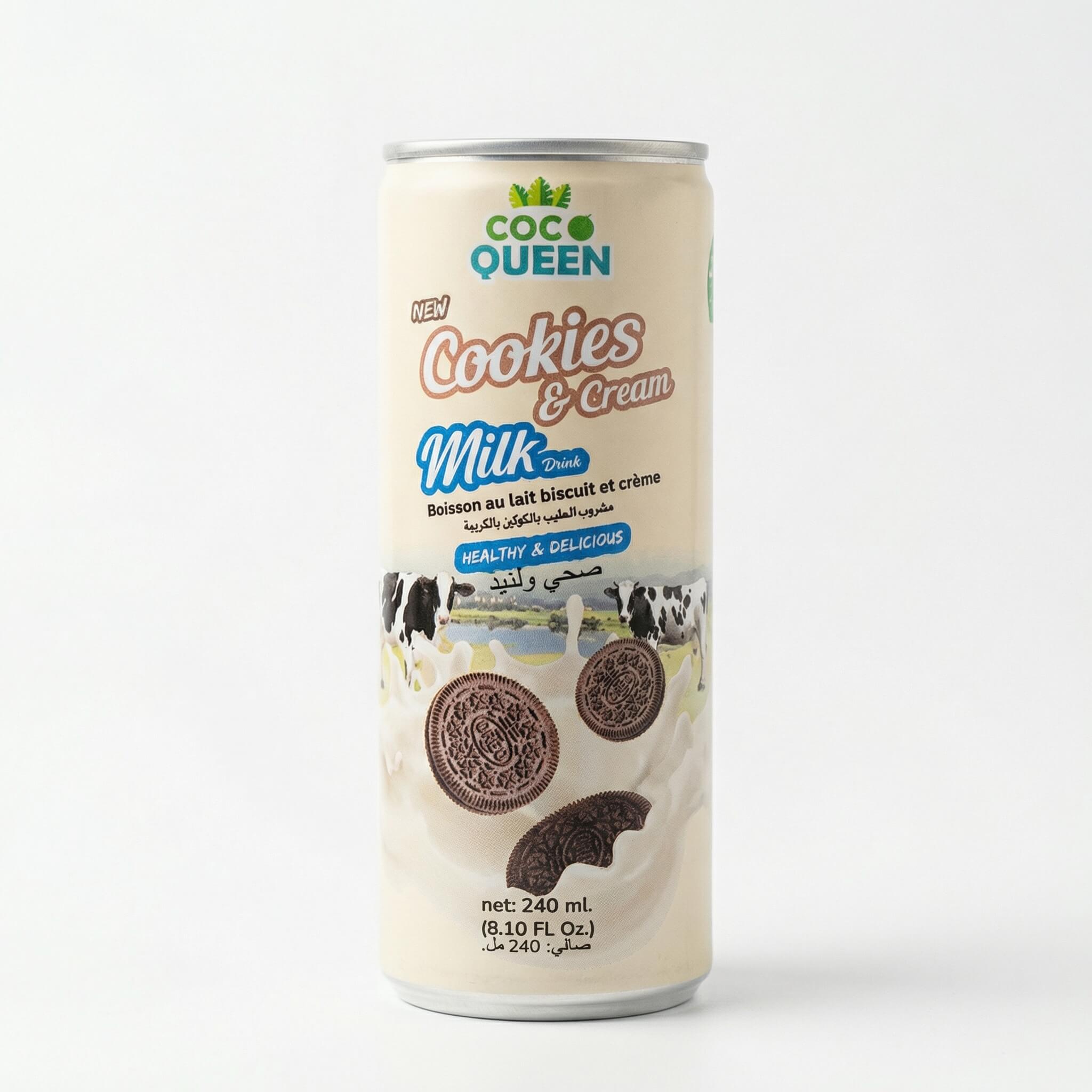 Coco Queen Cookies & Cream Milk Drink
