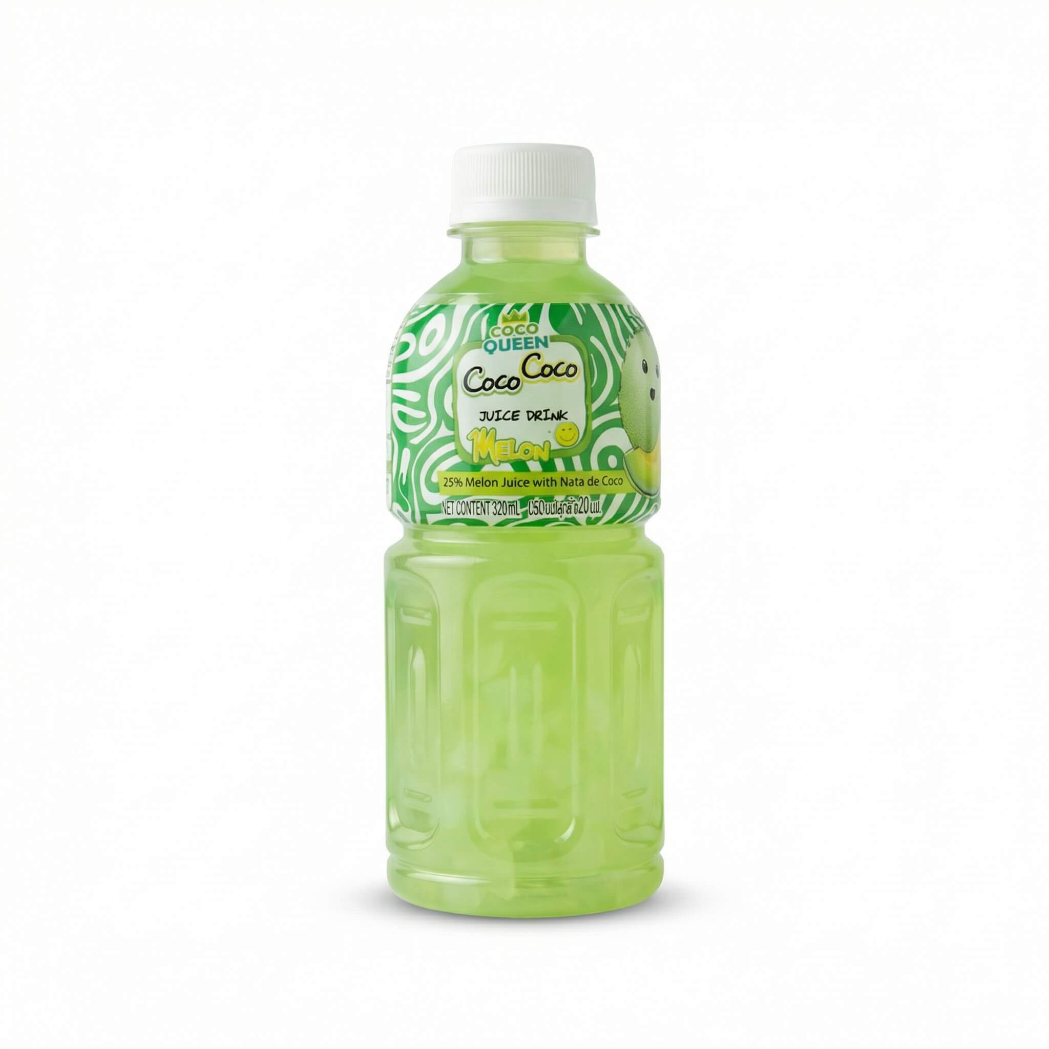 Coco Queen Coco Coco Melon Juice Drink with Nata de Coco 320ml