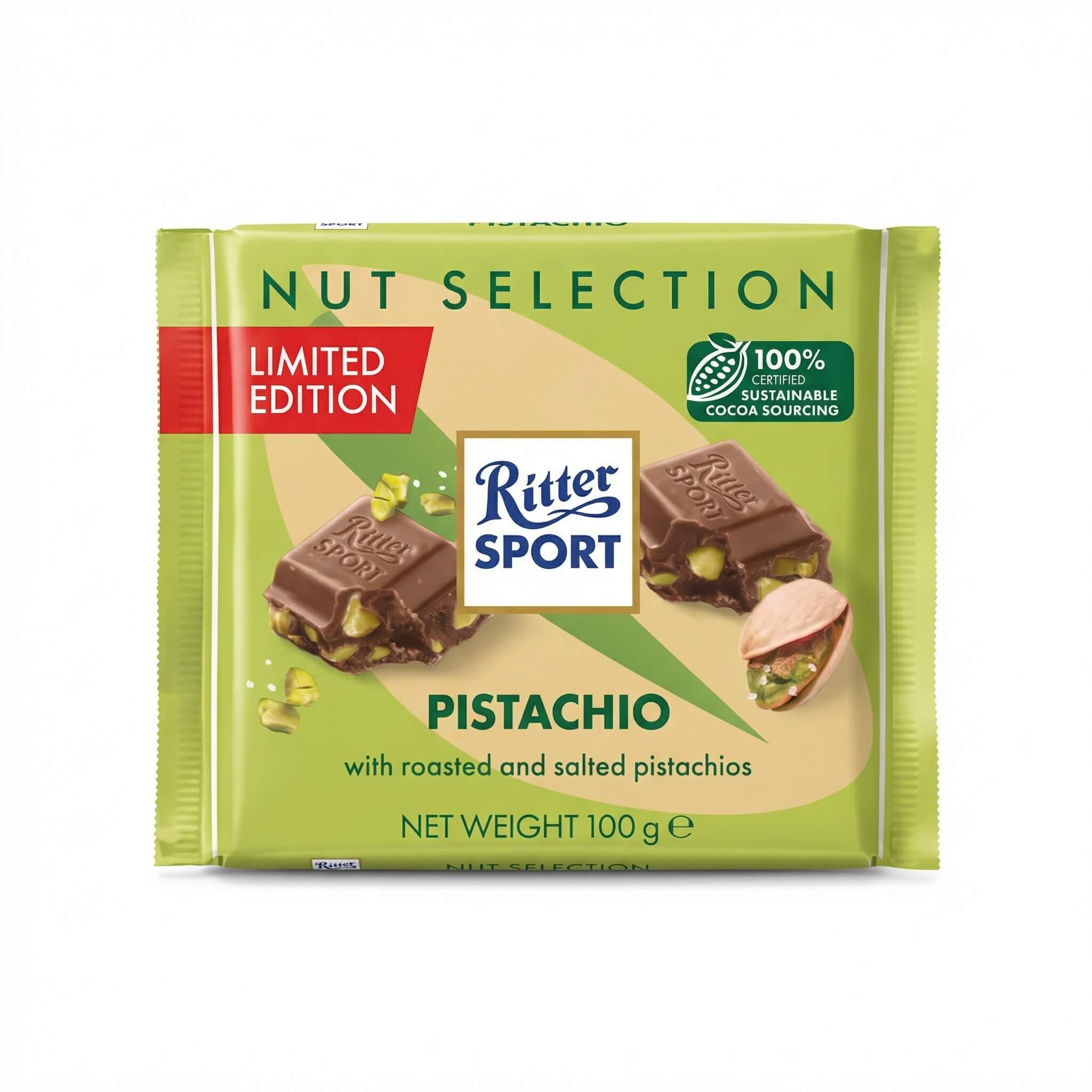 Ritter Sport Nut Selection Pistachio Limited Edition