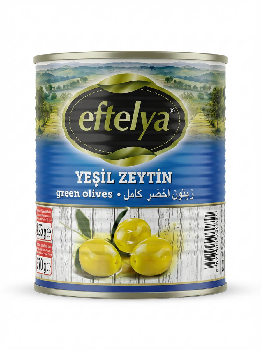 Eftelya Whole Green Olives