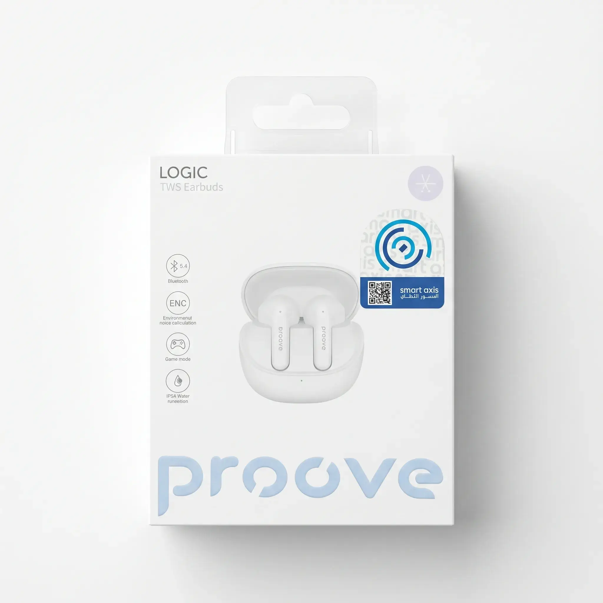 Proove Logic TWS Earbuds - White
