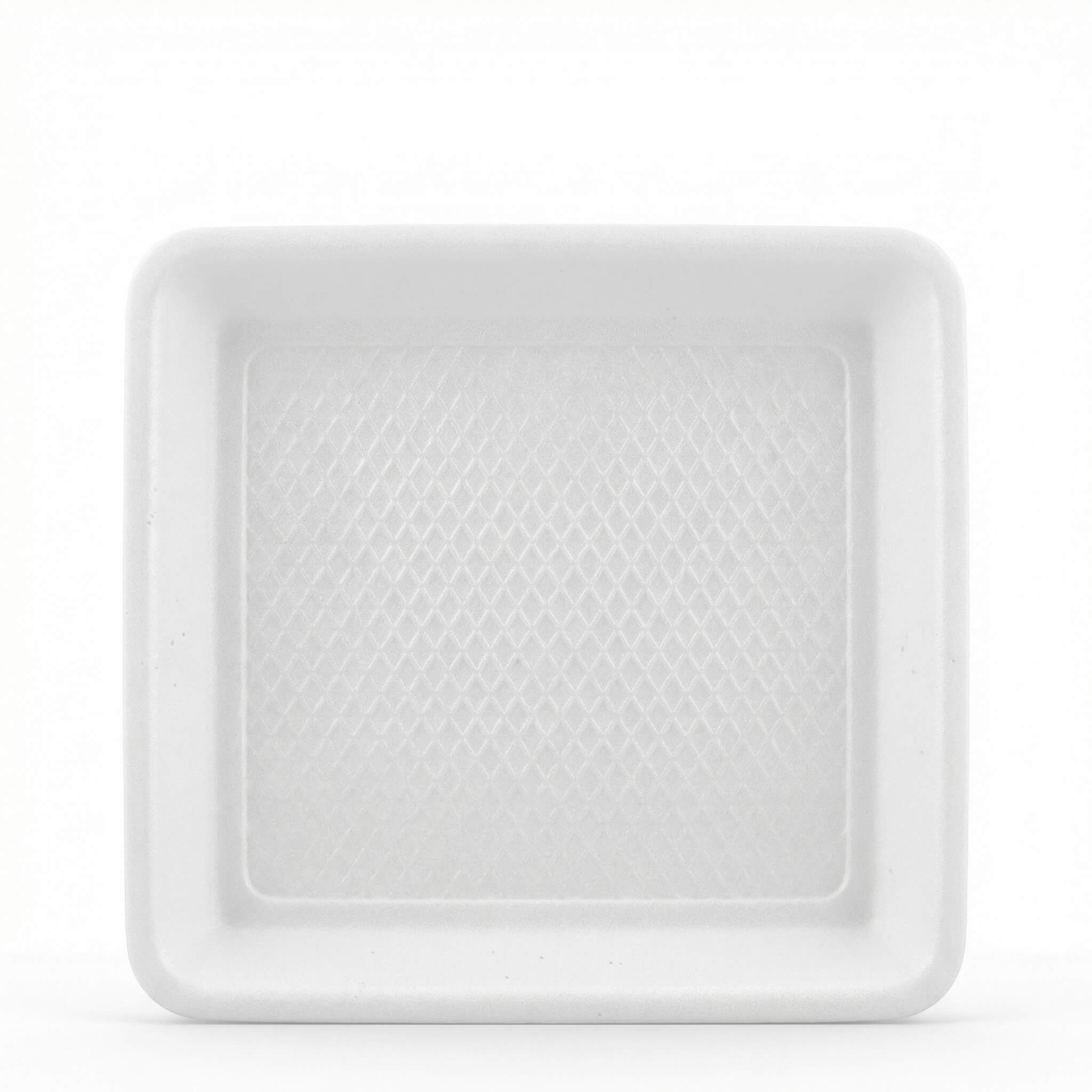 White Foam Food Tray