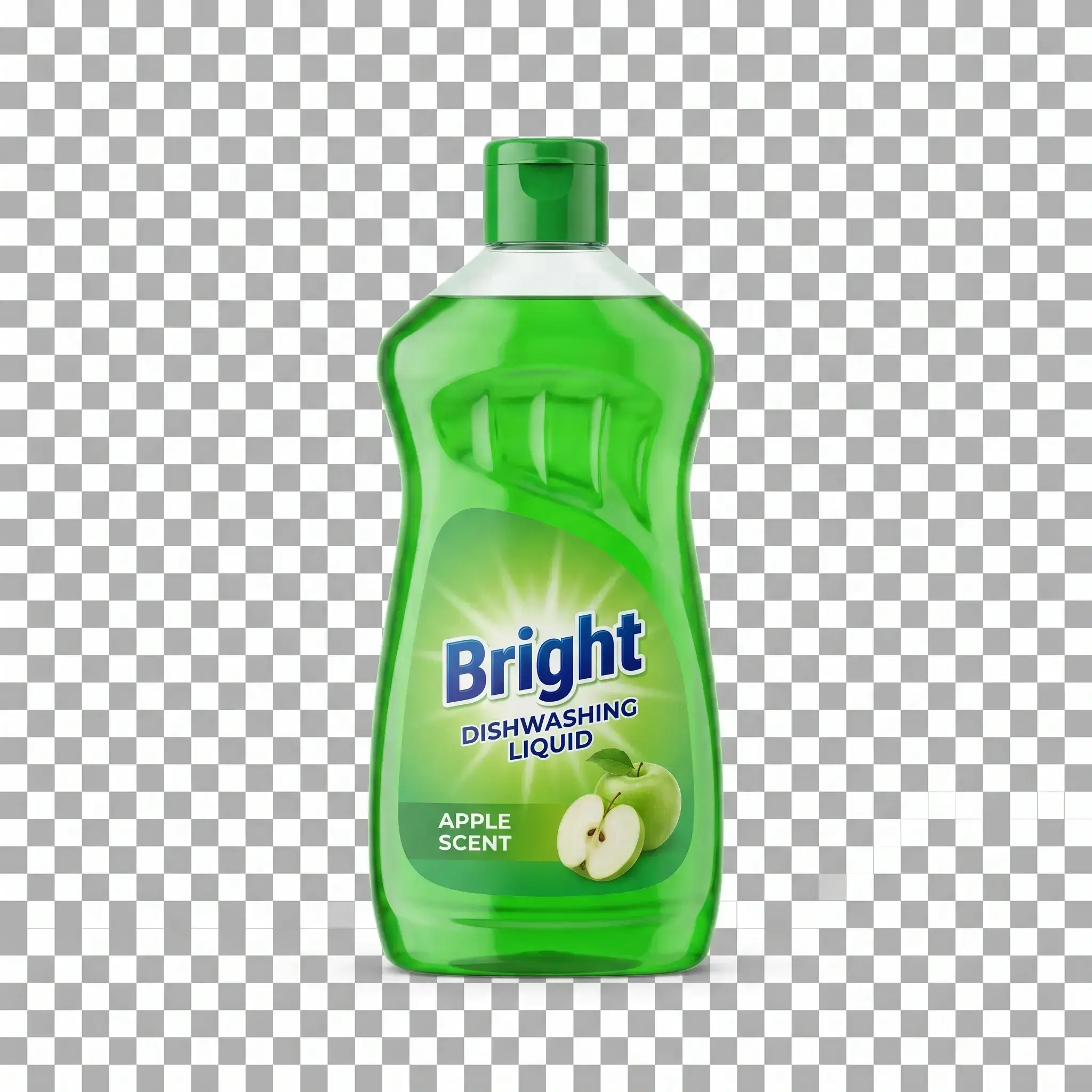 Bright Dishwashing Liquid Apple Scent