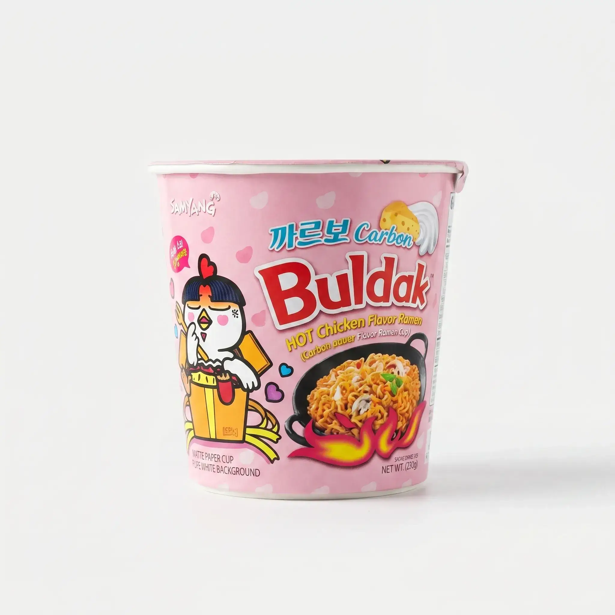 Samyang Buldak Carbonara Hot Chicken Flavor Ramen Cup