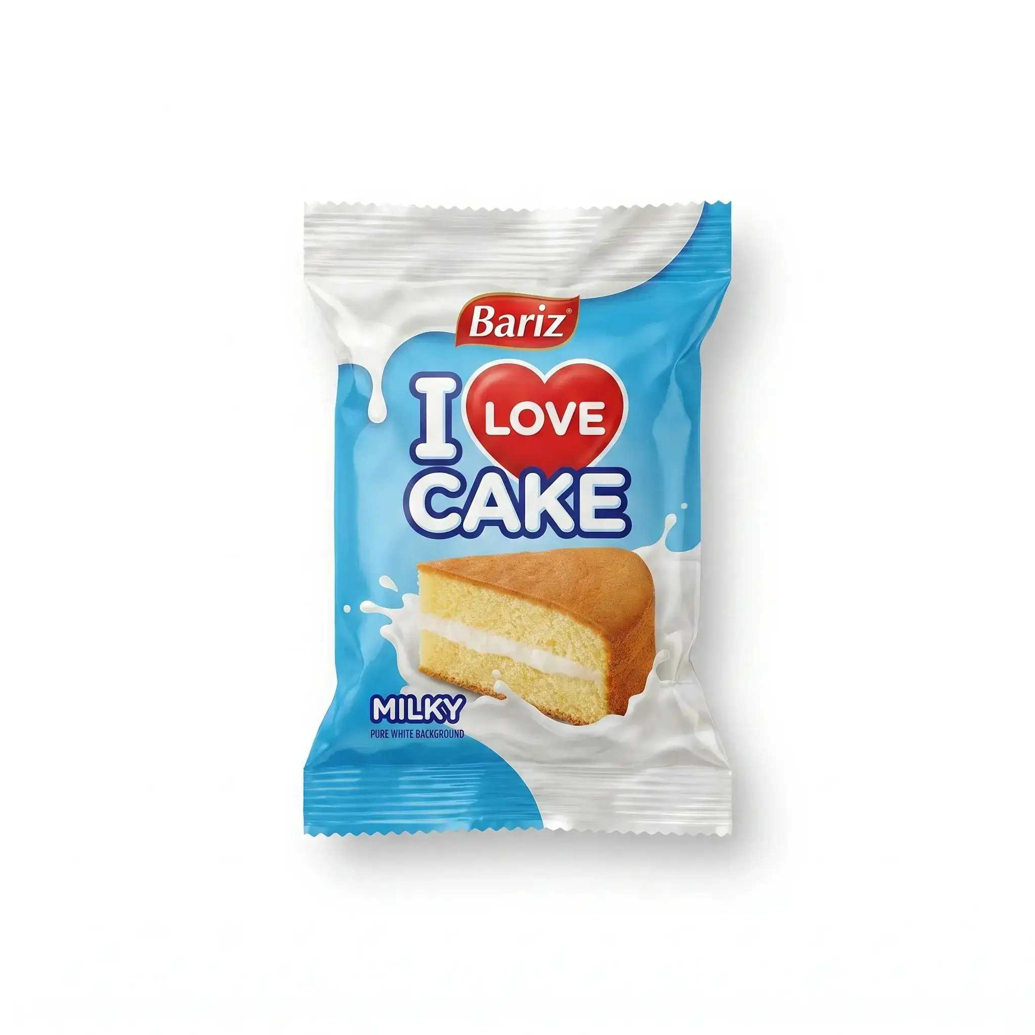 Bariz I Love Cake Milky