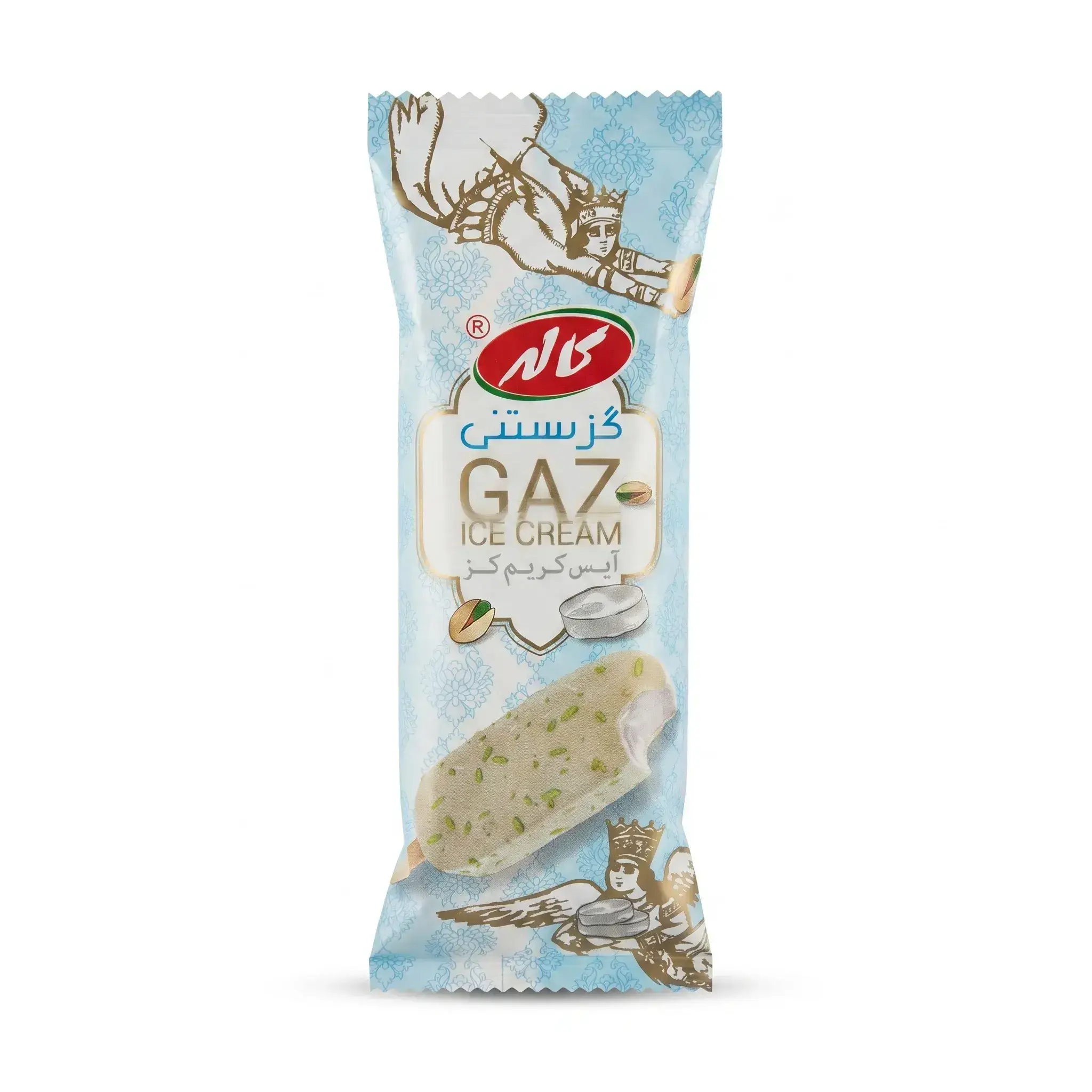 Kalleh Gaz Ice Cream with Pistachio