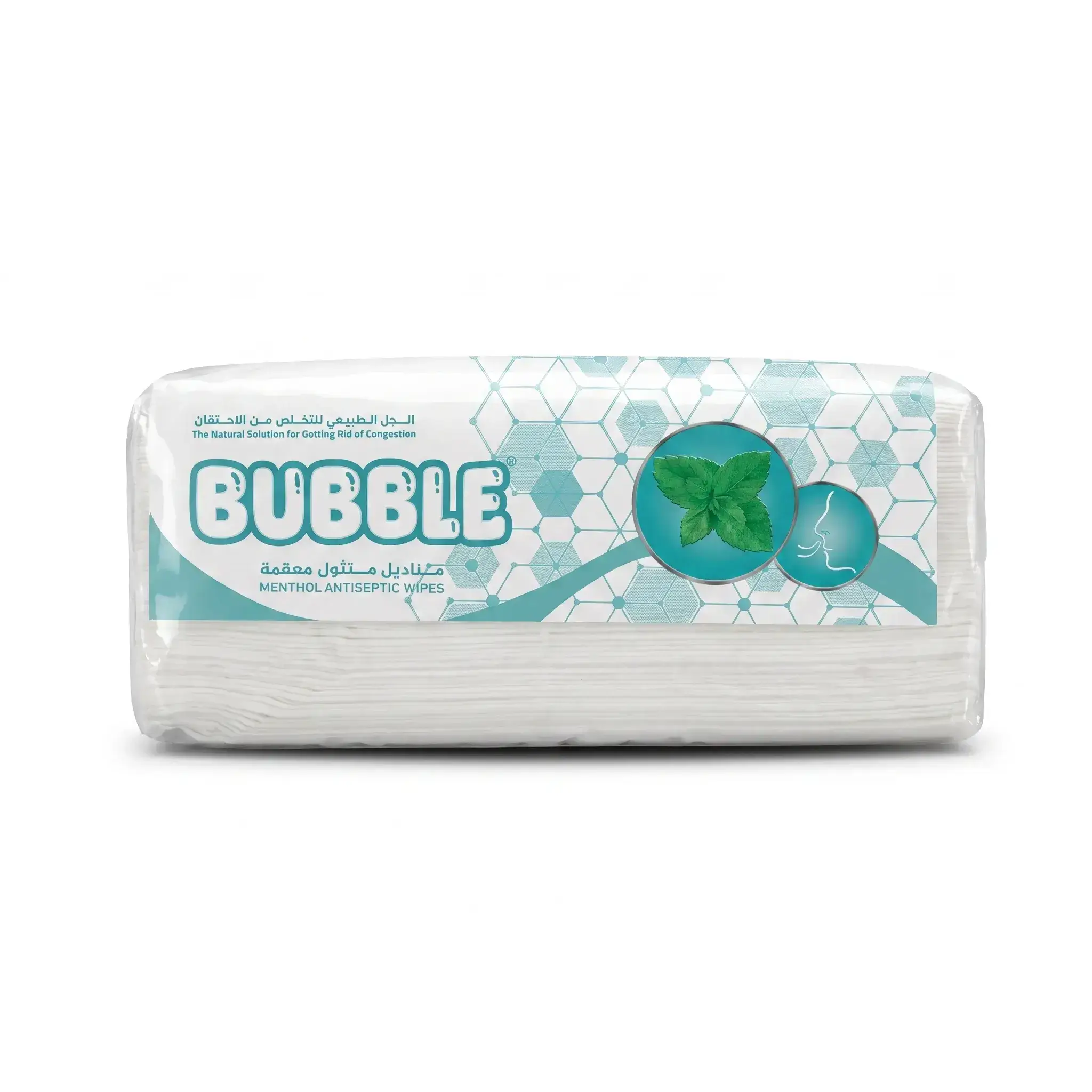 Bubble Menthol Antiseptic Wipes