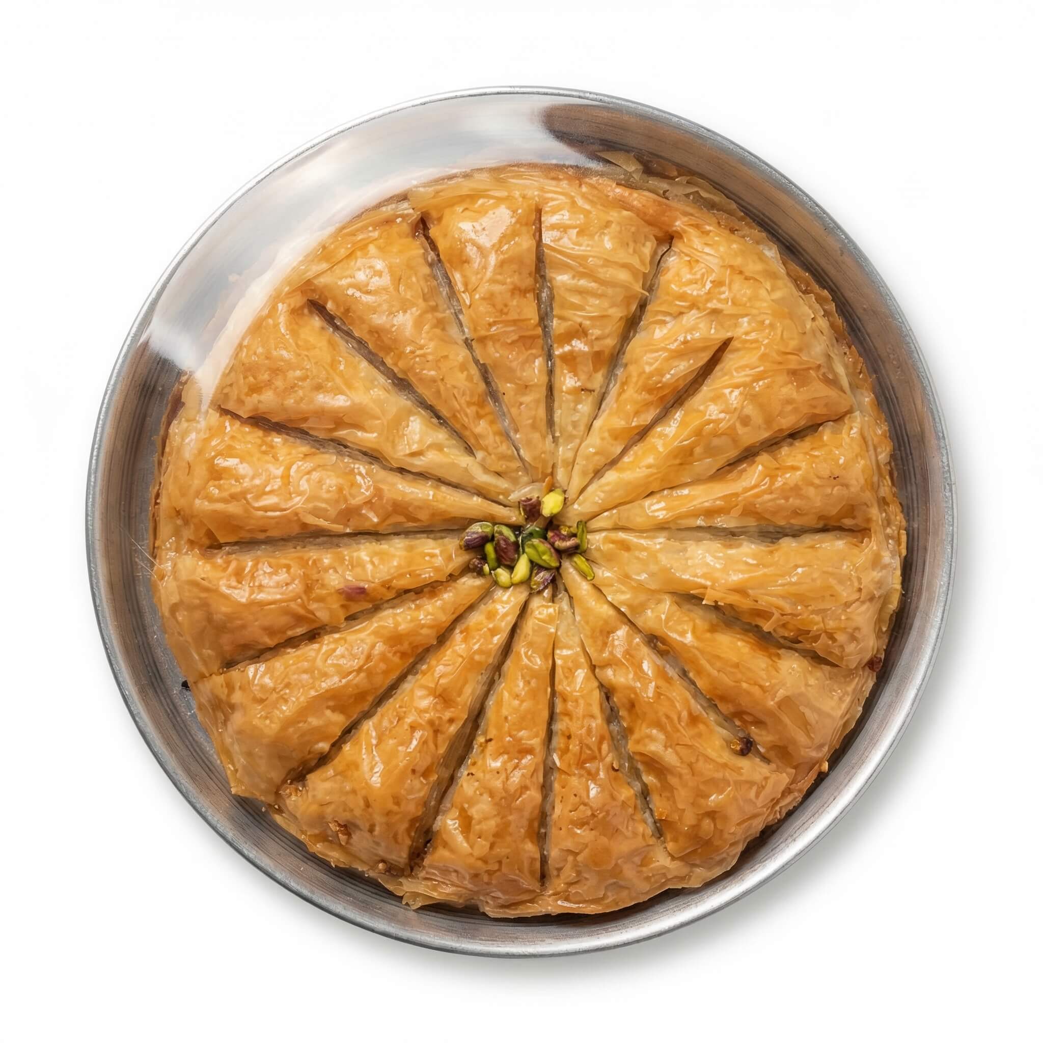Assorted Baklava Tray with Pistachio (2 pcs)