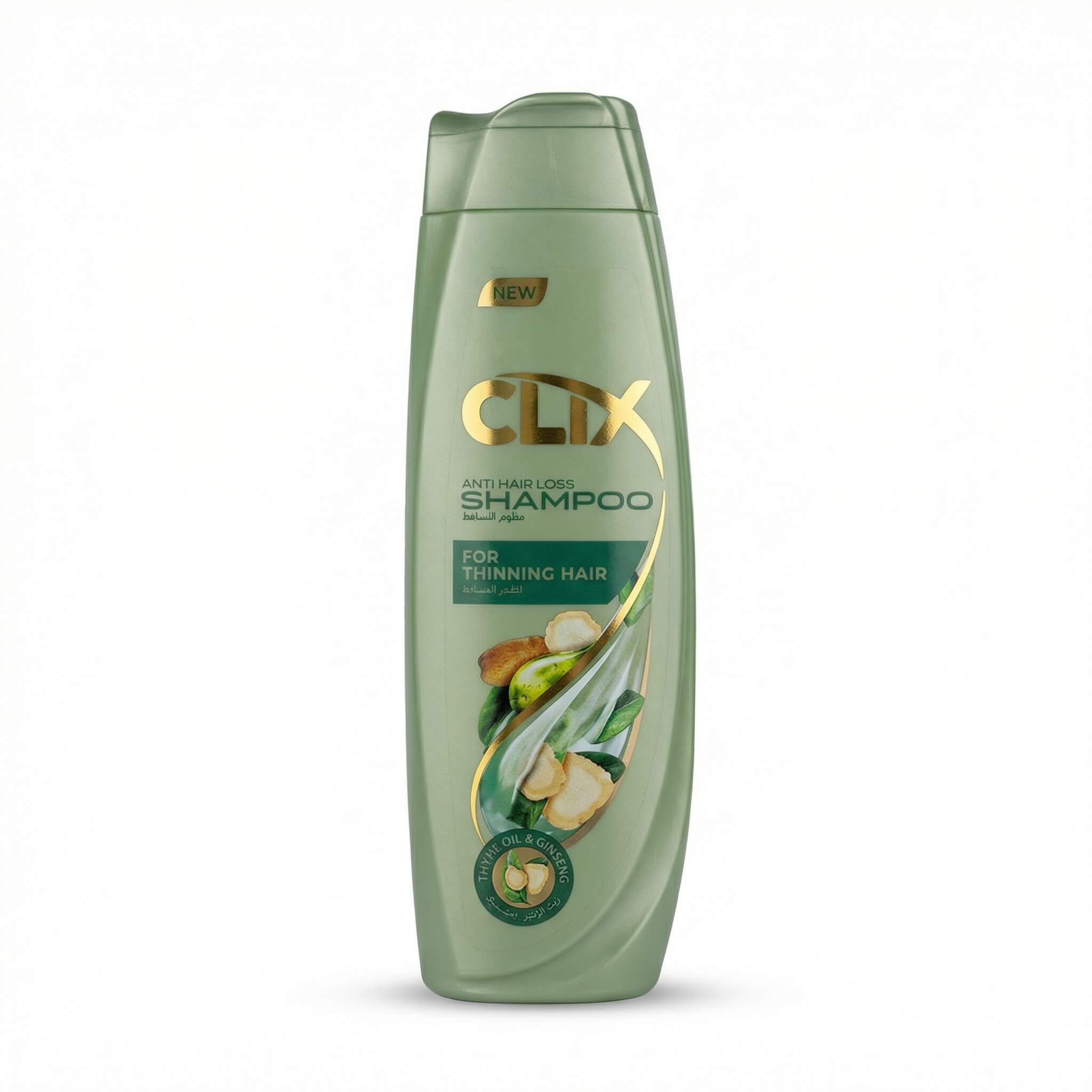 Clix Anti Hair Loss Shampoo for Thinning Hair with Thyme Oil & Ginseng