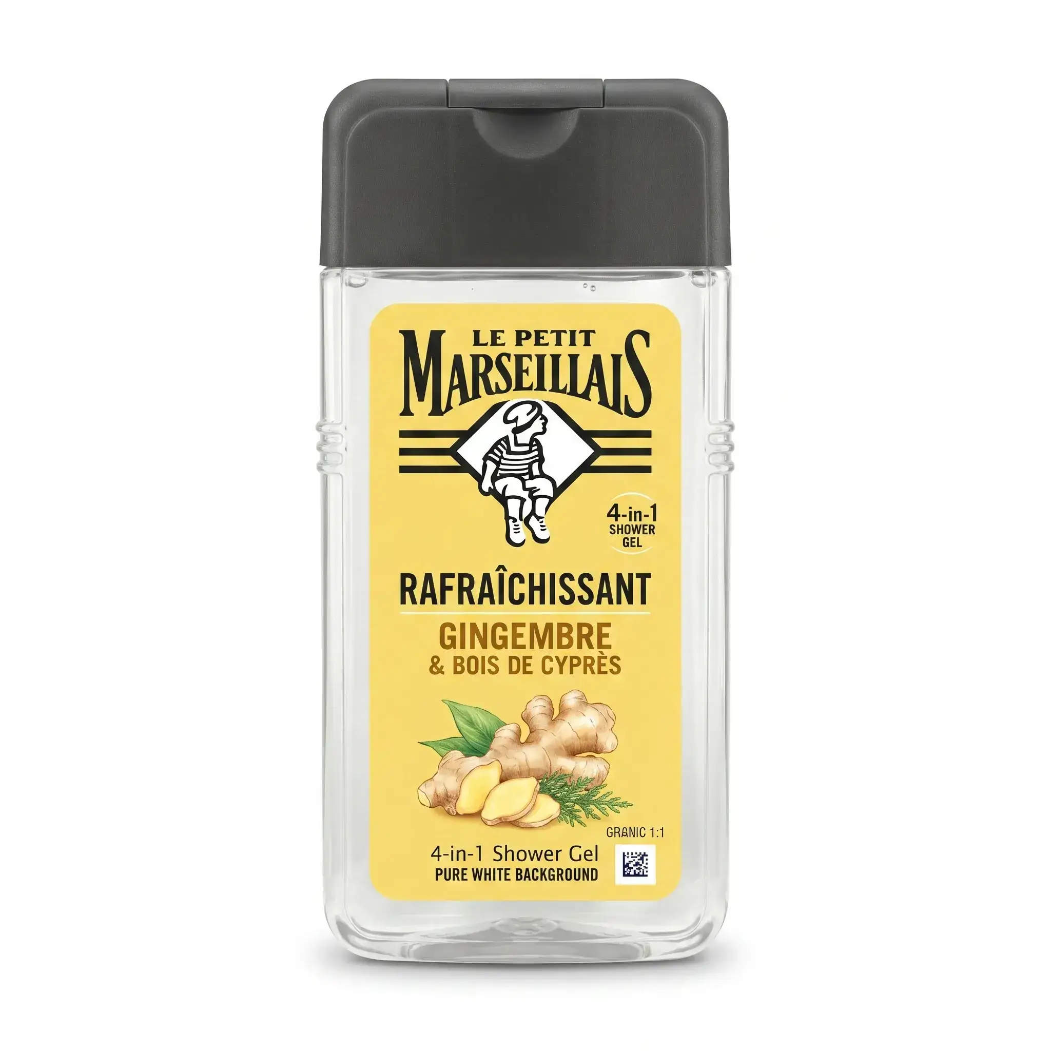 Le Petit Marseillais Ginger & Cypress Wood 4-in-1 Shower Gel