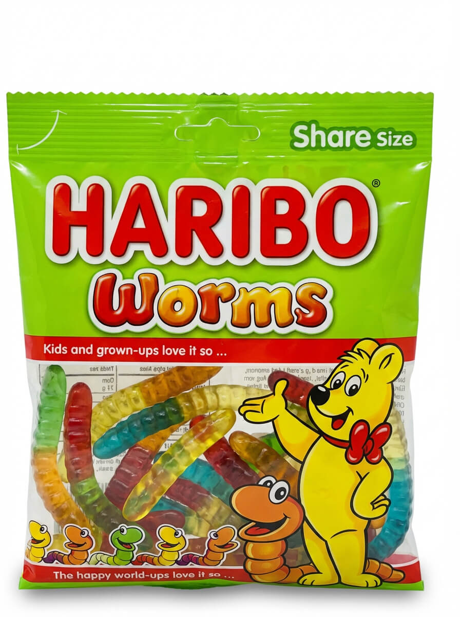 Haribo Worms Gummy Candy