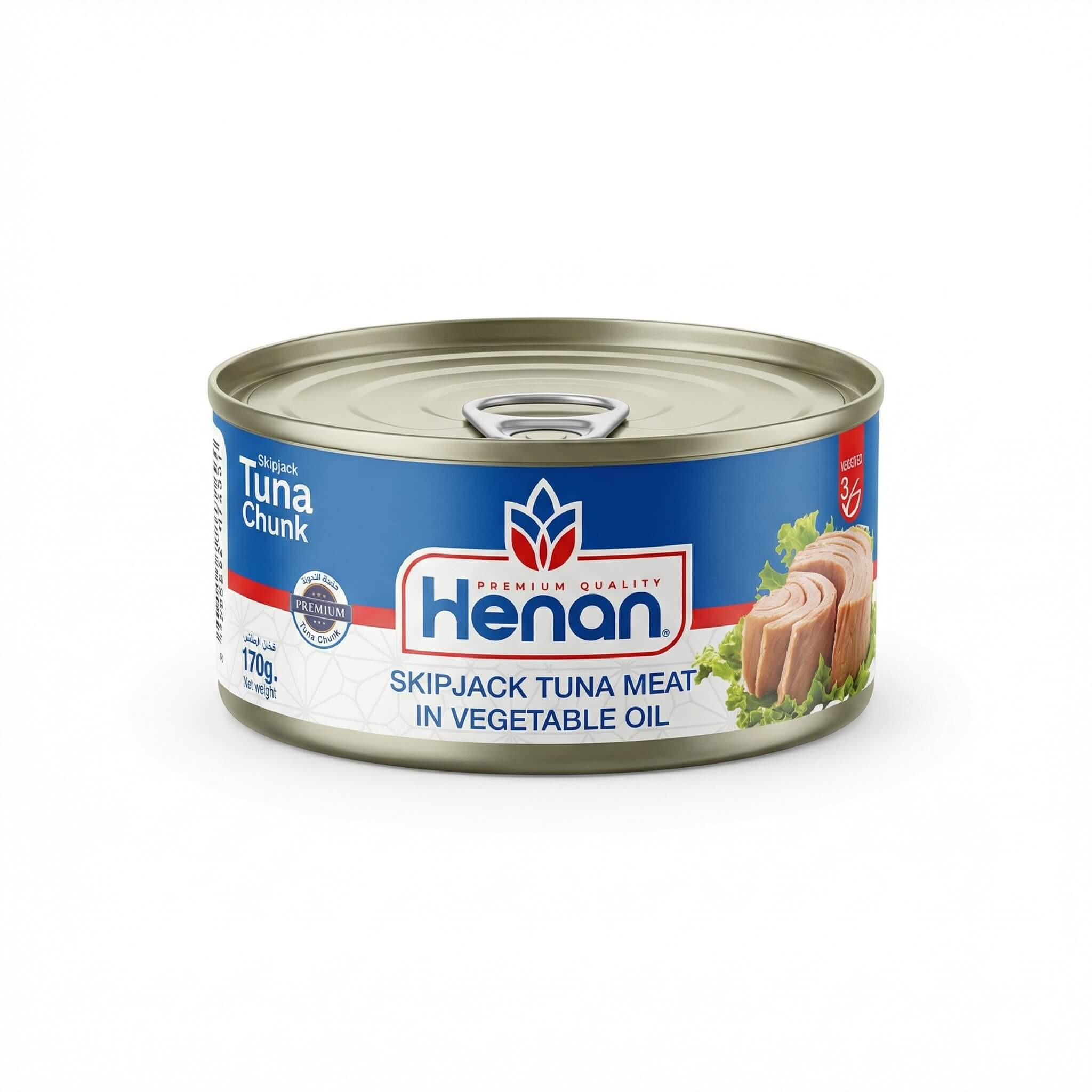 Henan Skipjack Tuna Meat in Vegetable Oil