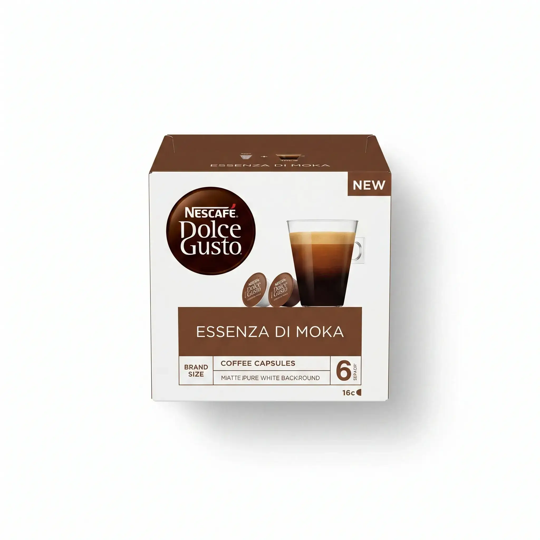 Nescafe Dolce Gusto Essenza di Moka Coffee Capsules