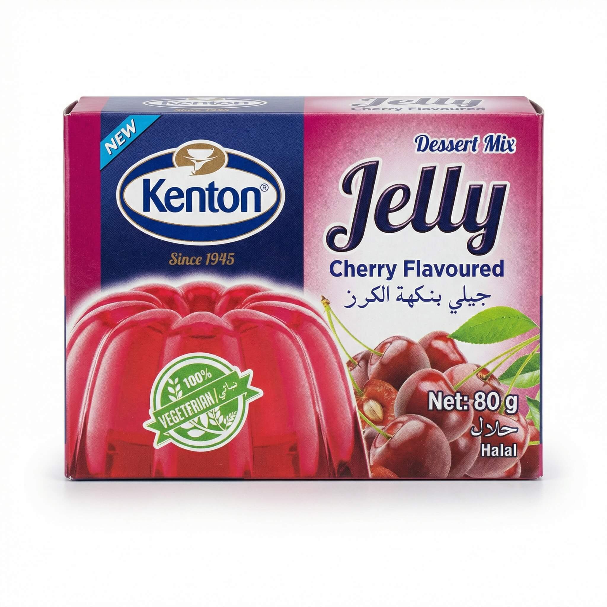Kenton Cherry Flavoured Jelly Dessert Mix