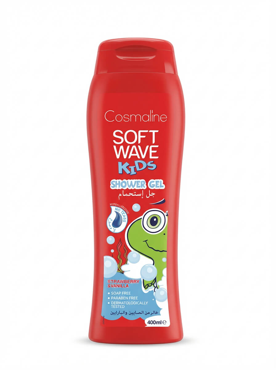 Cosmaline Soft Wave Kids Shower Gel Strawberry & Vanilla