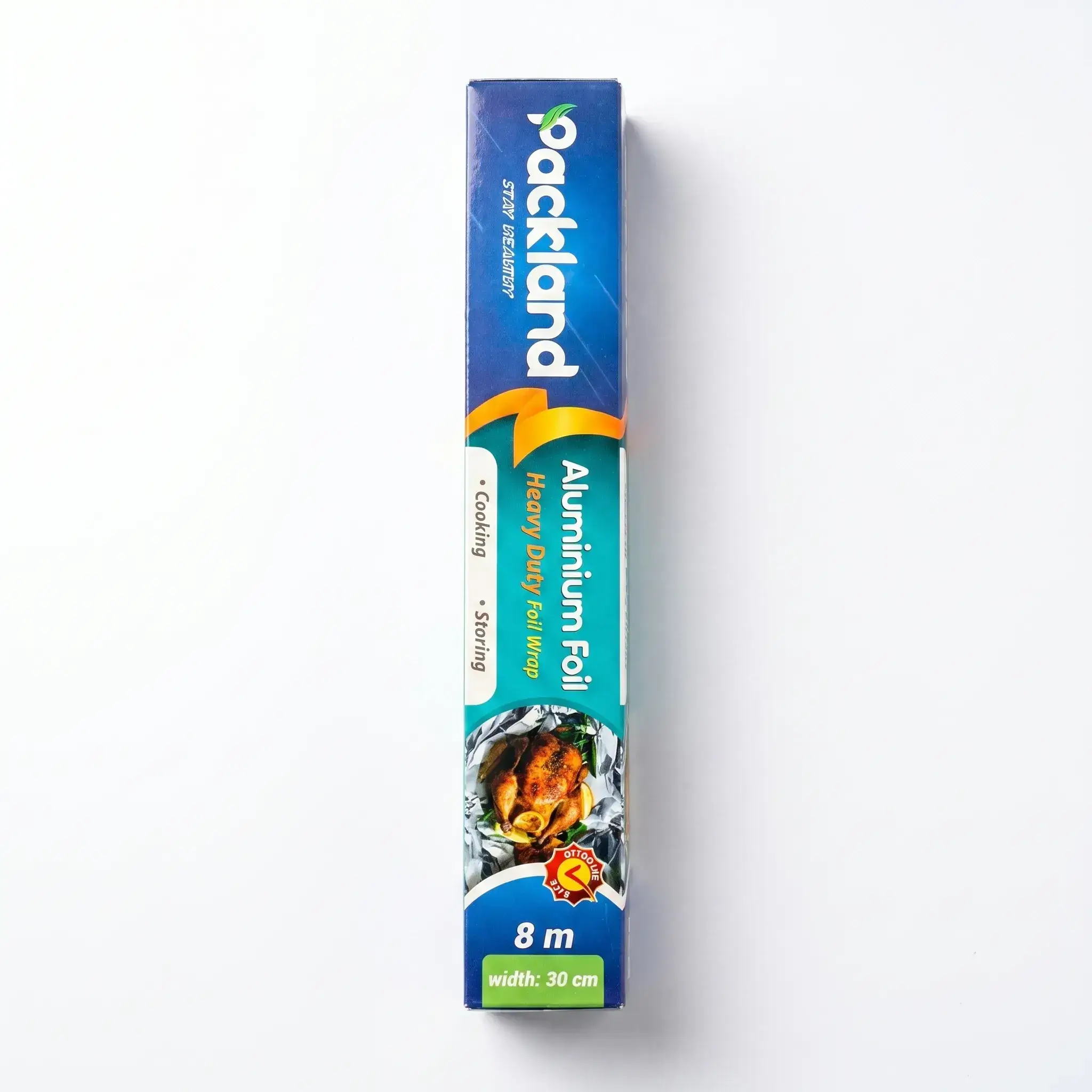 Packland Heavy Duty Aluminium Foil 8m