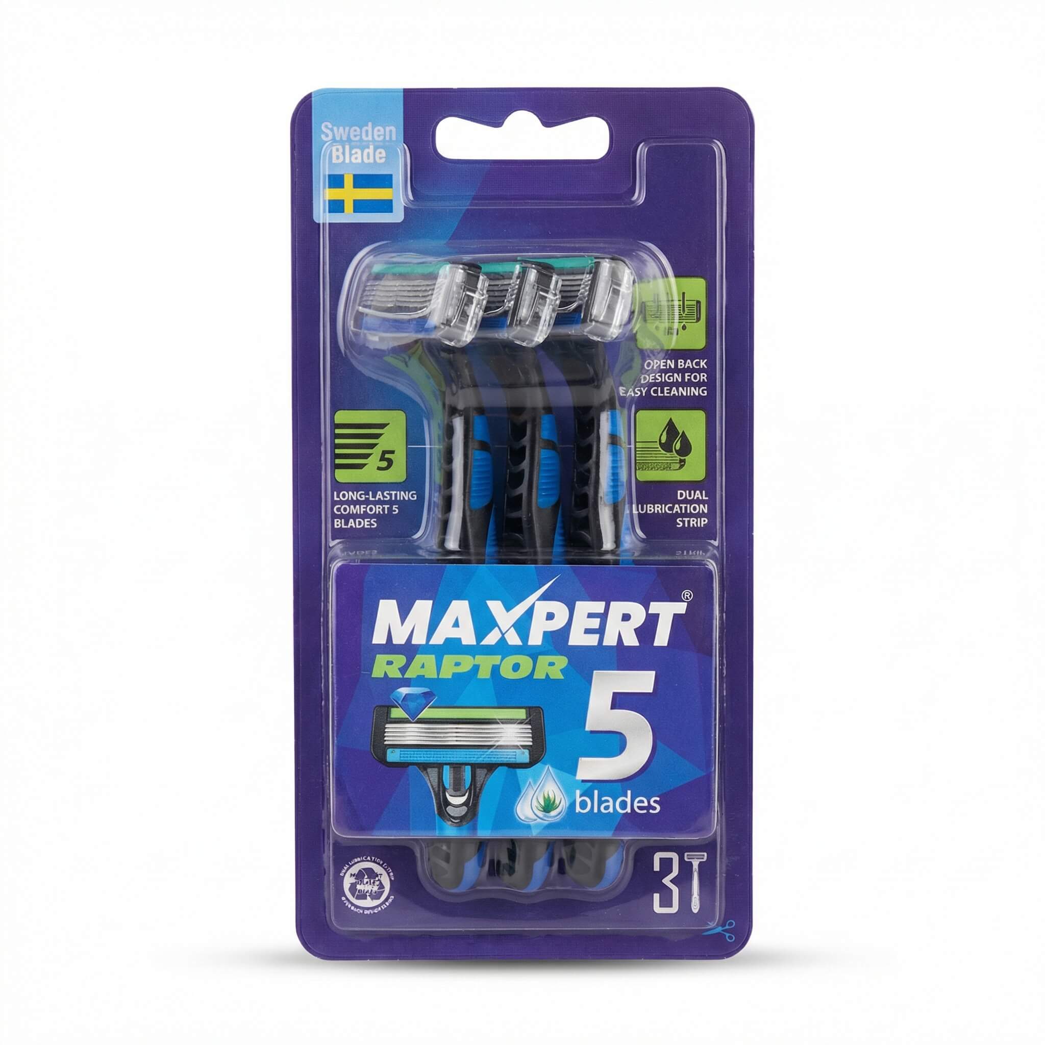 Maxpert Raptor 5 Disposable Razors