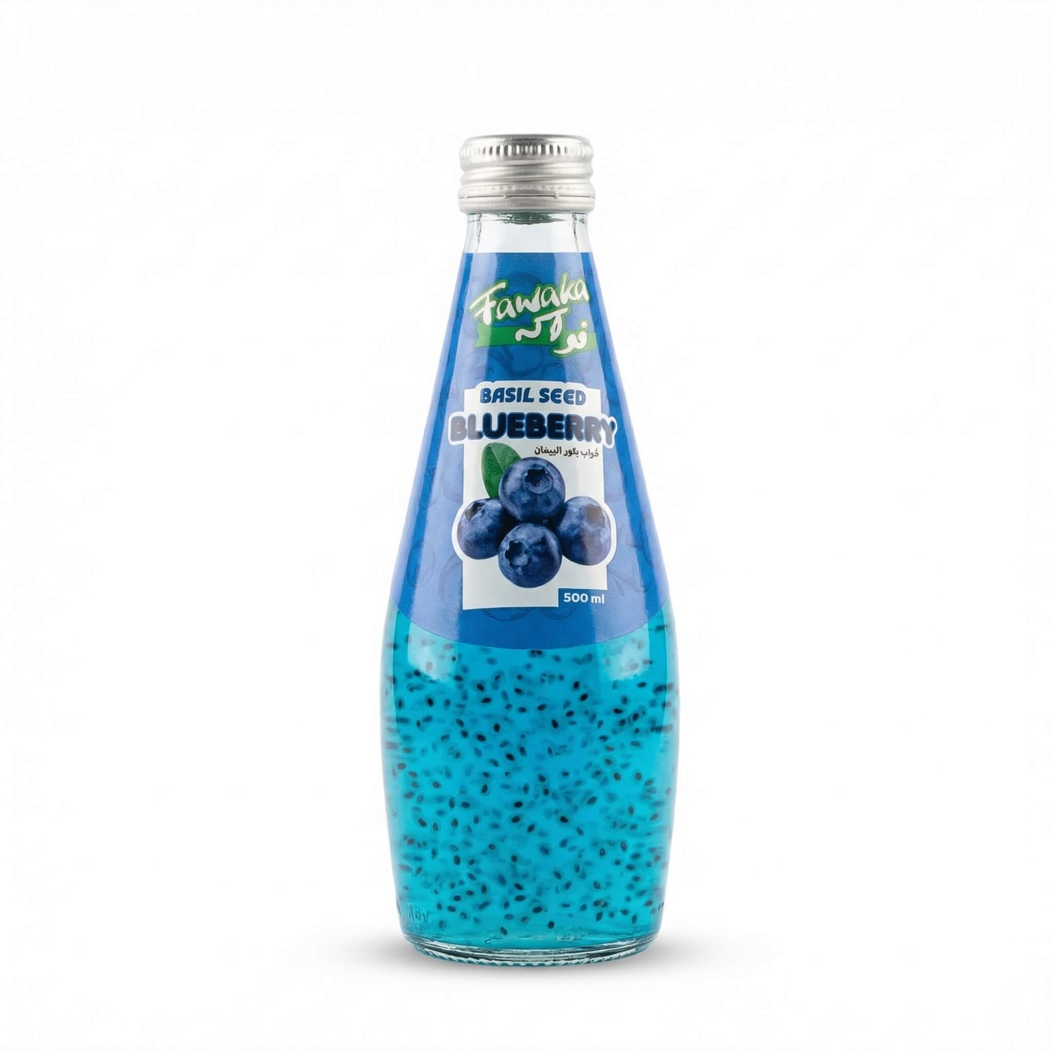 Fawaka Basil Seed Blueberry Drink