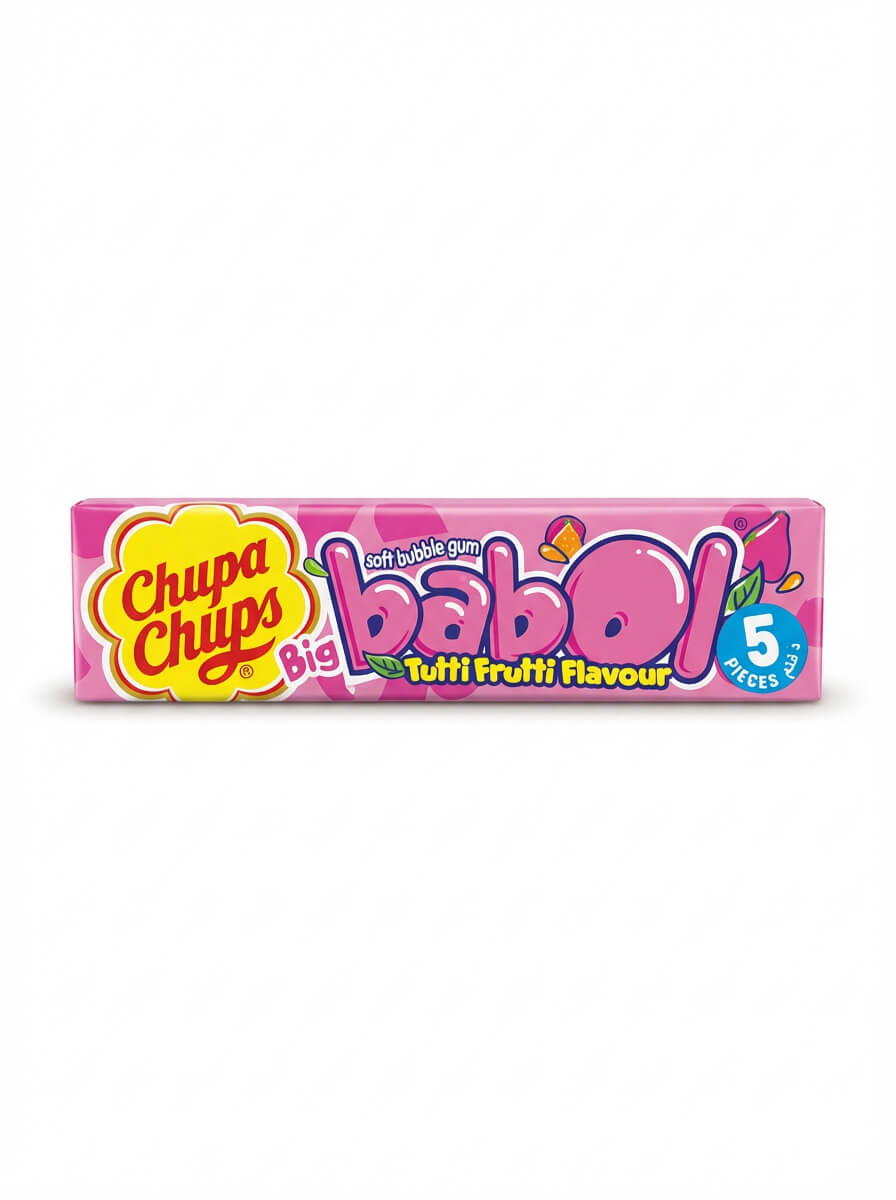Chupa Chups Big Babol Tutti Frutti Soft Bubble Gum