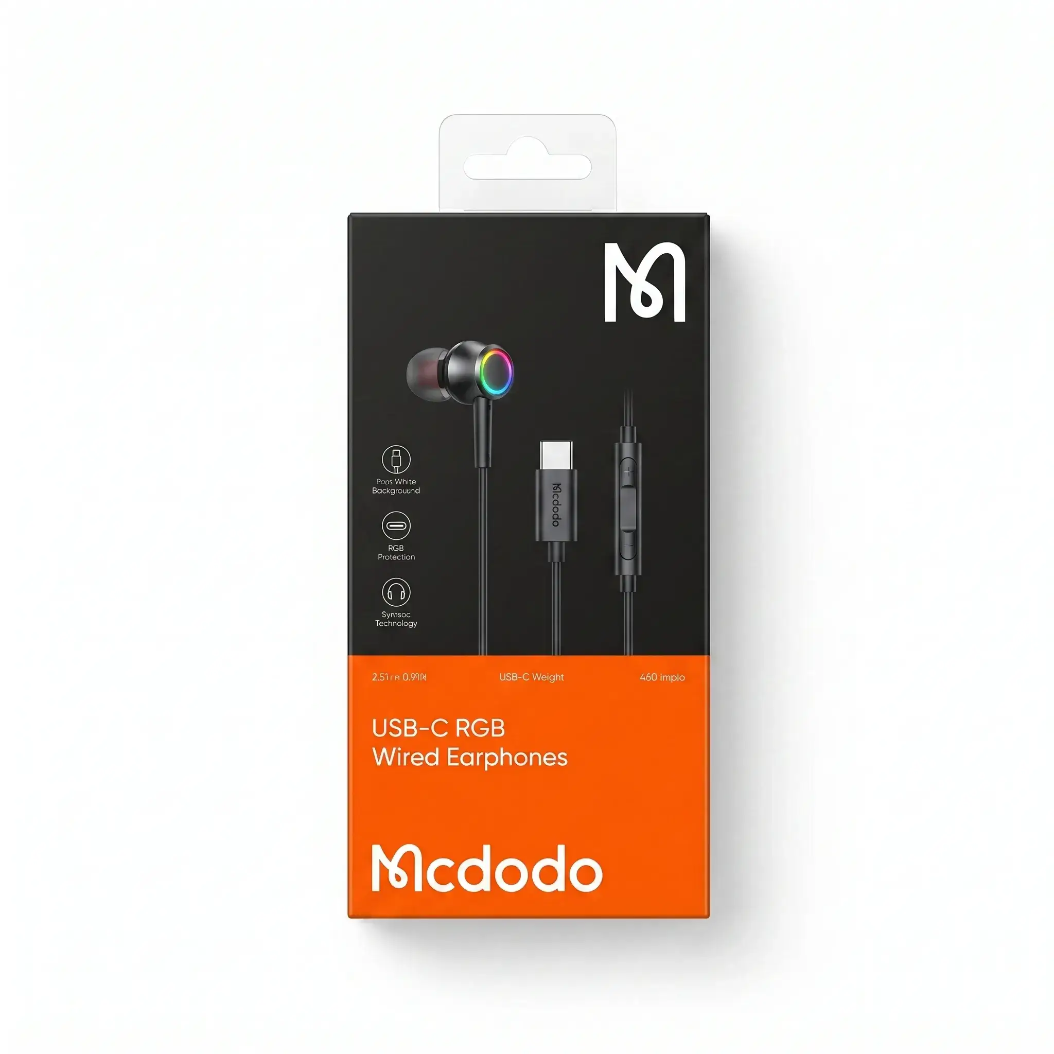 Mcdodo USB-C RGB Wired Earphones