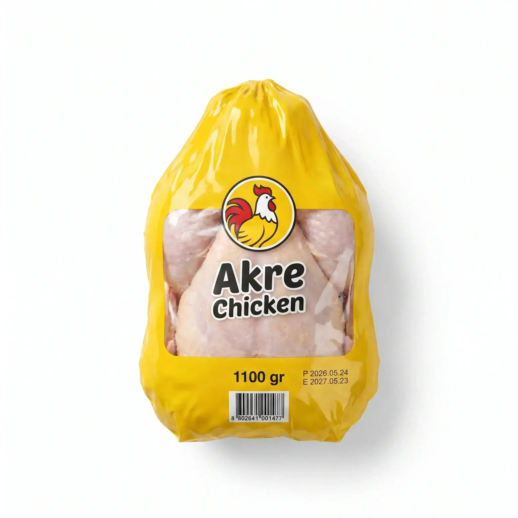 Akre Frozen Whole Chicken 