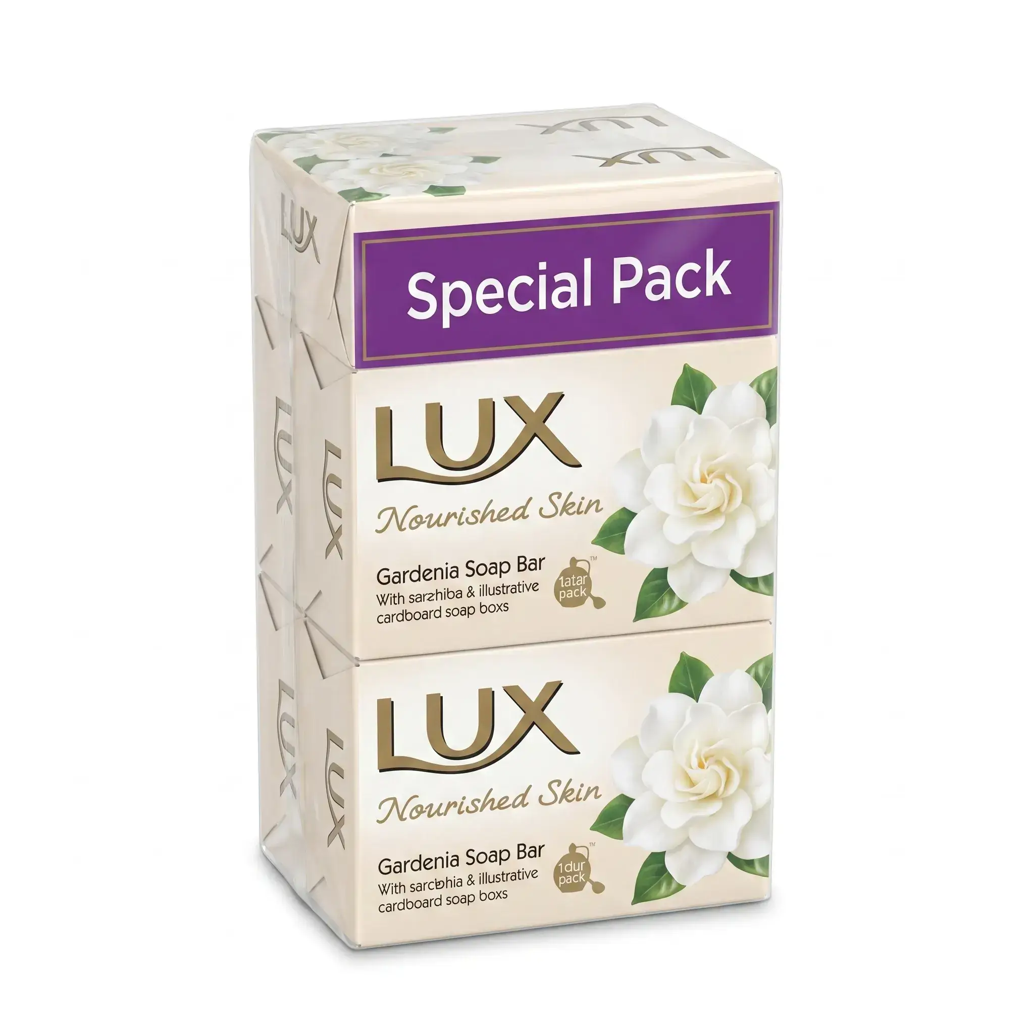 Lux Nourished Skin Gardenia Soap Bar Special Pack