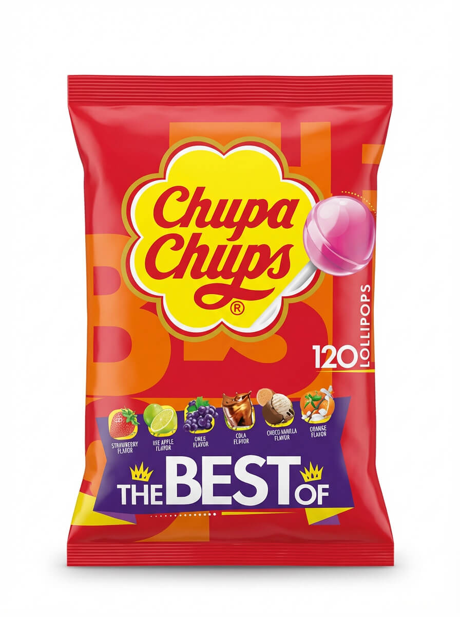 Chupa Chups The Best Of Assorted Lollipops