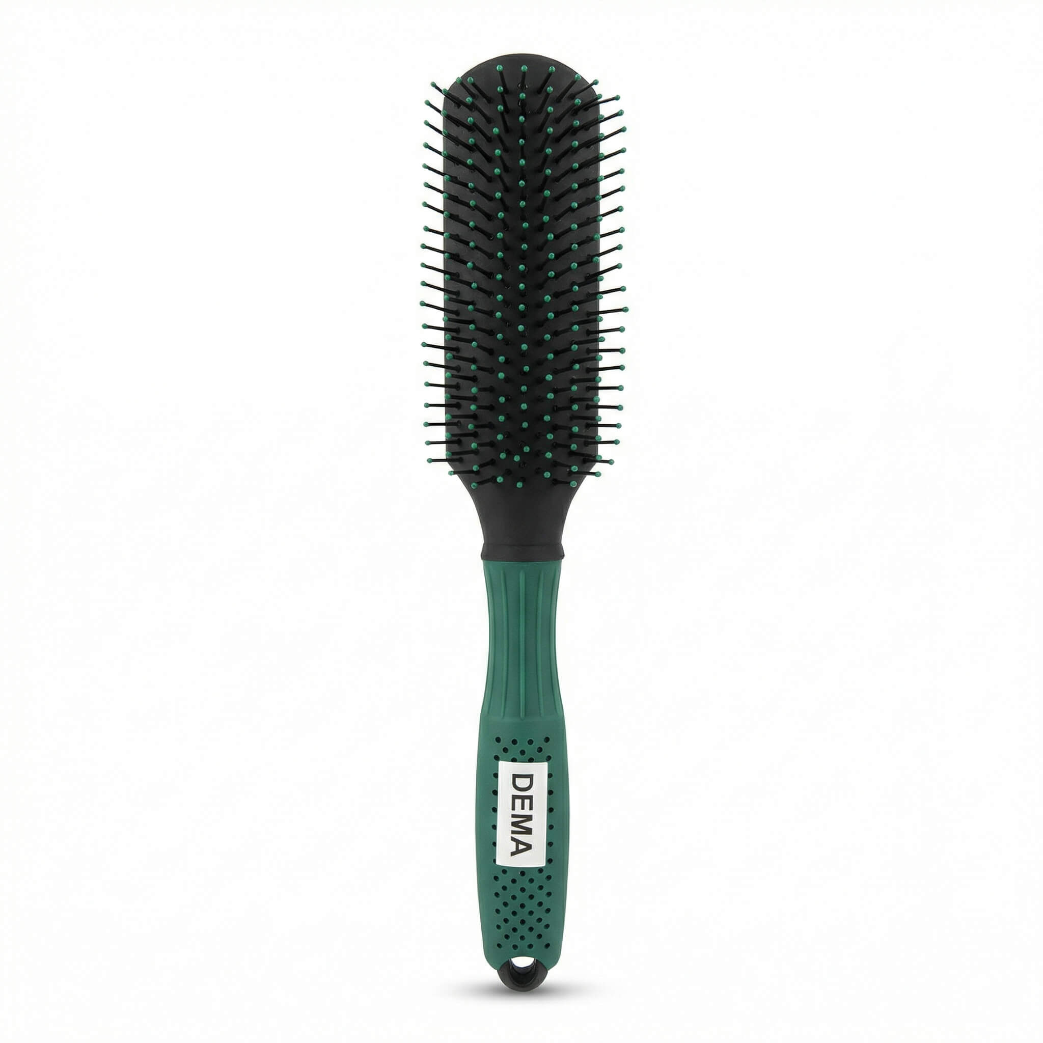 Dema Hair Brush - Green and Black
