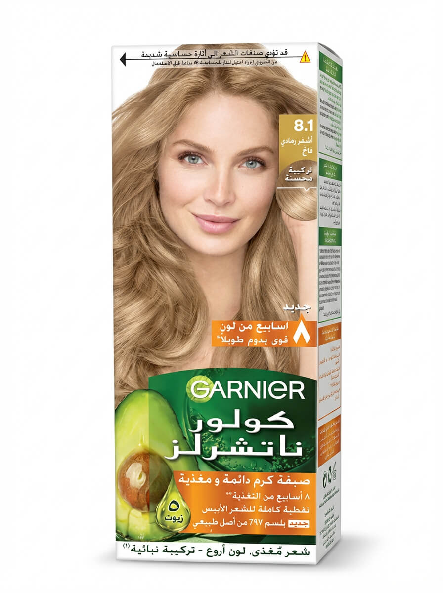 Garnier Color Naturals 8.1 Light Ash Blonde Hair Color