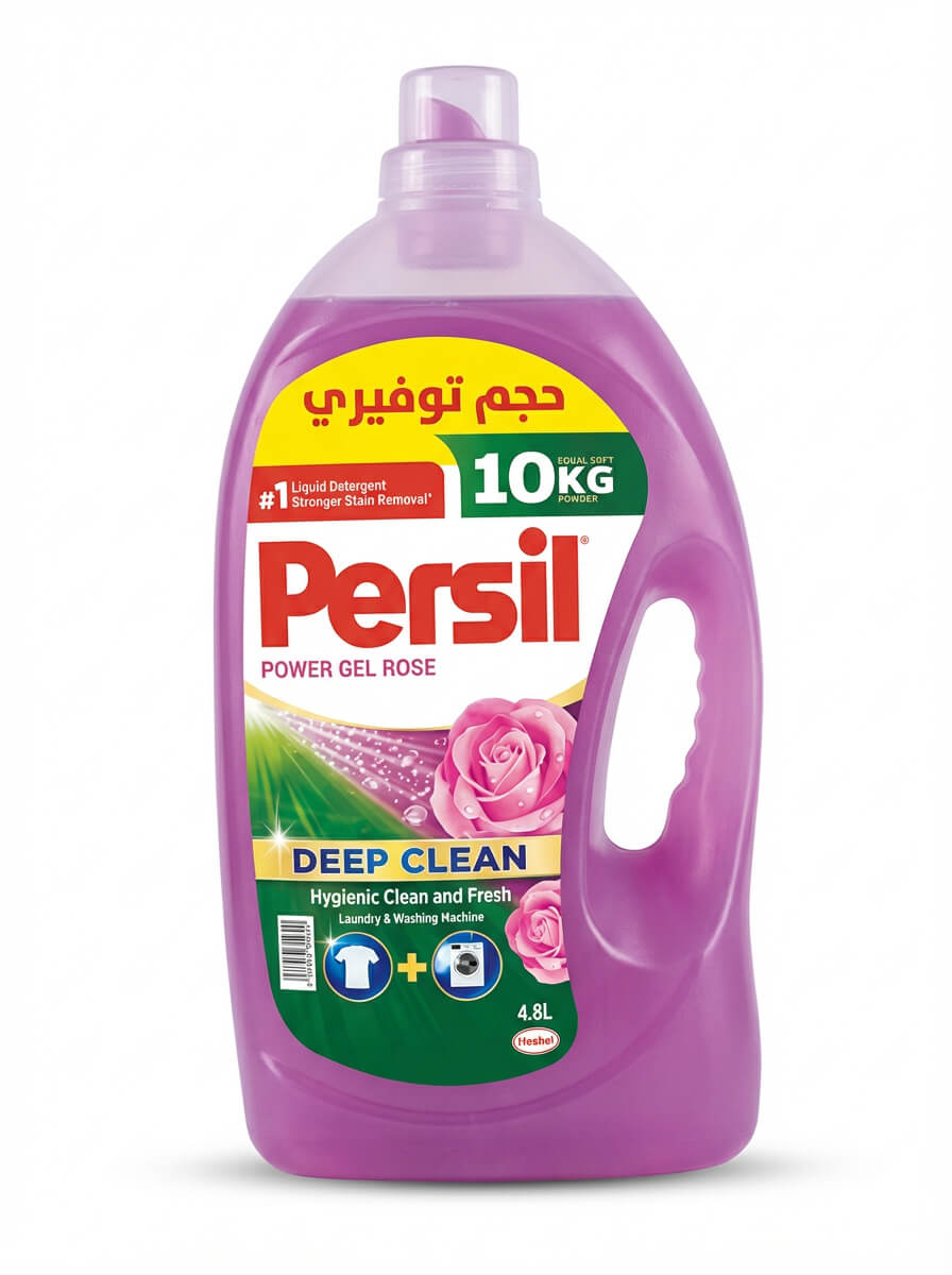 Persil Power Gel Rose Liquid Detergent