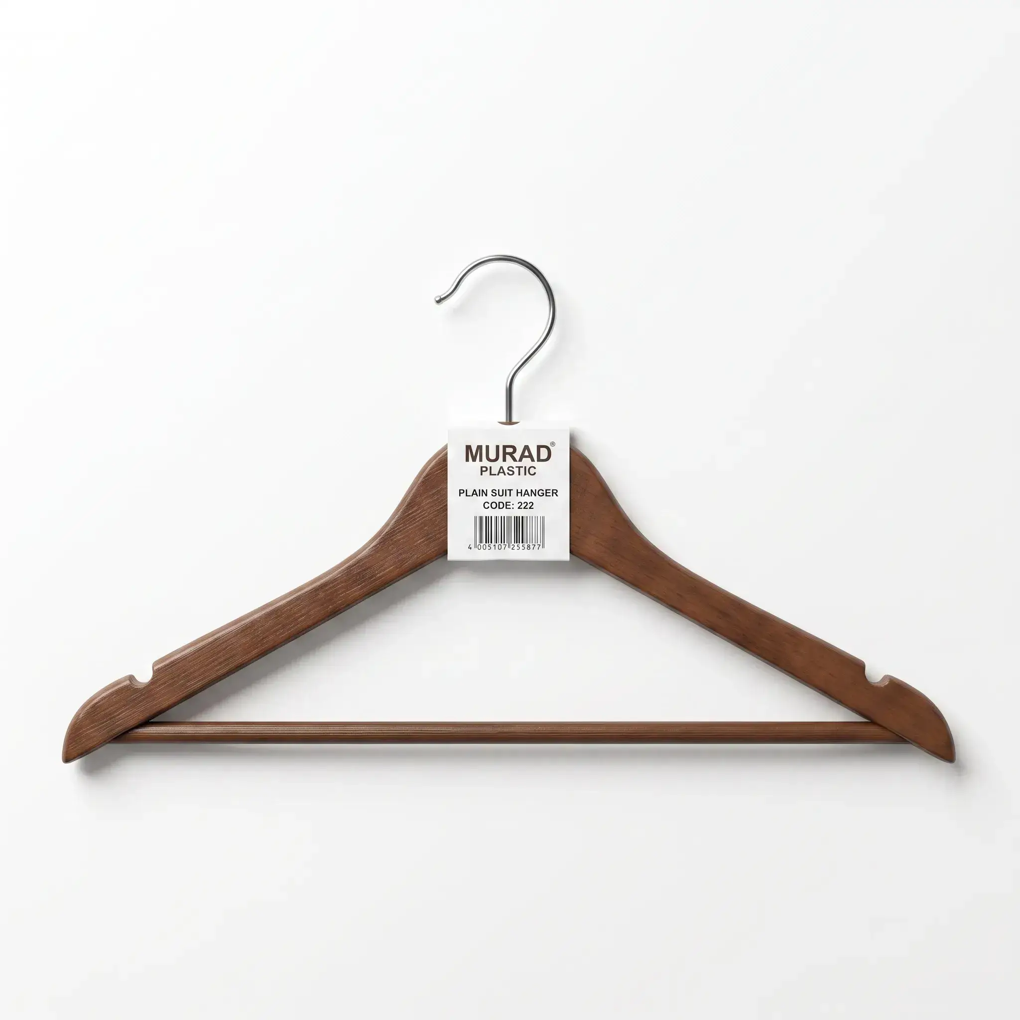 Murad Plastic Suit Hanger - Brown