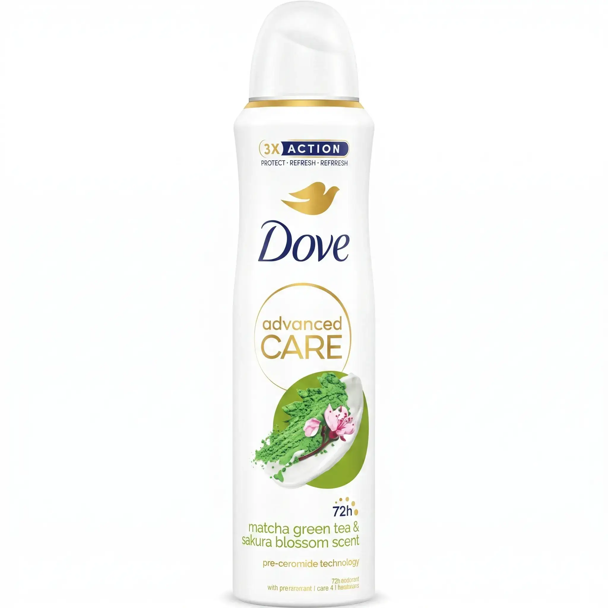 Dove Advanced Care Matcha Green Tea & Sakura Blossom Scent Deodorant Spray