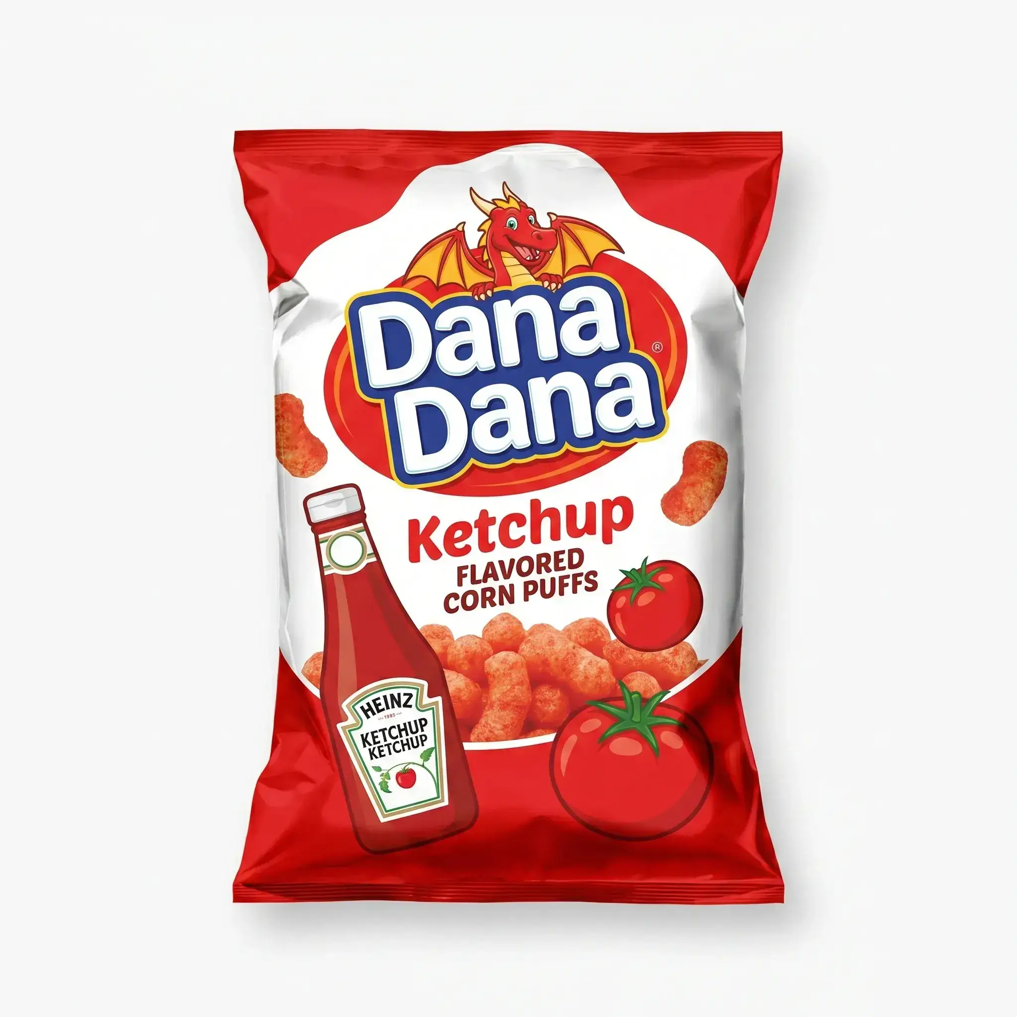 Dana Dana Ketchup Flavored Corn Puffs