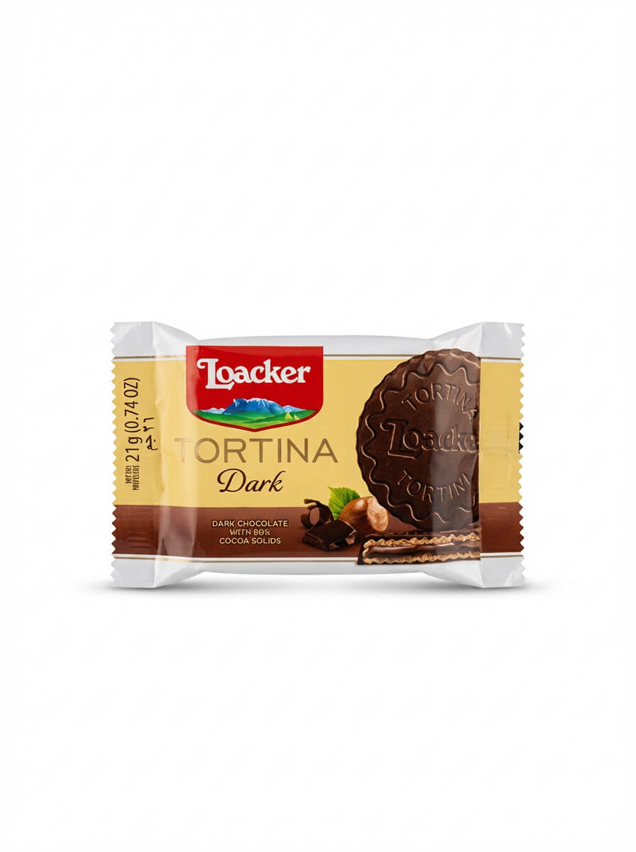 Loacker Tortina Dark Chocolate
