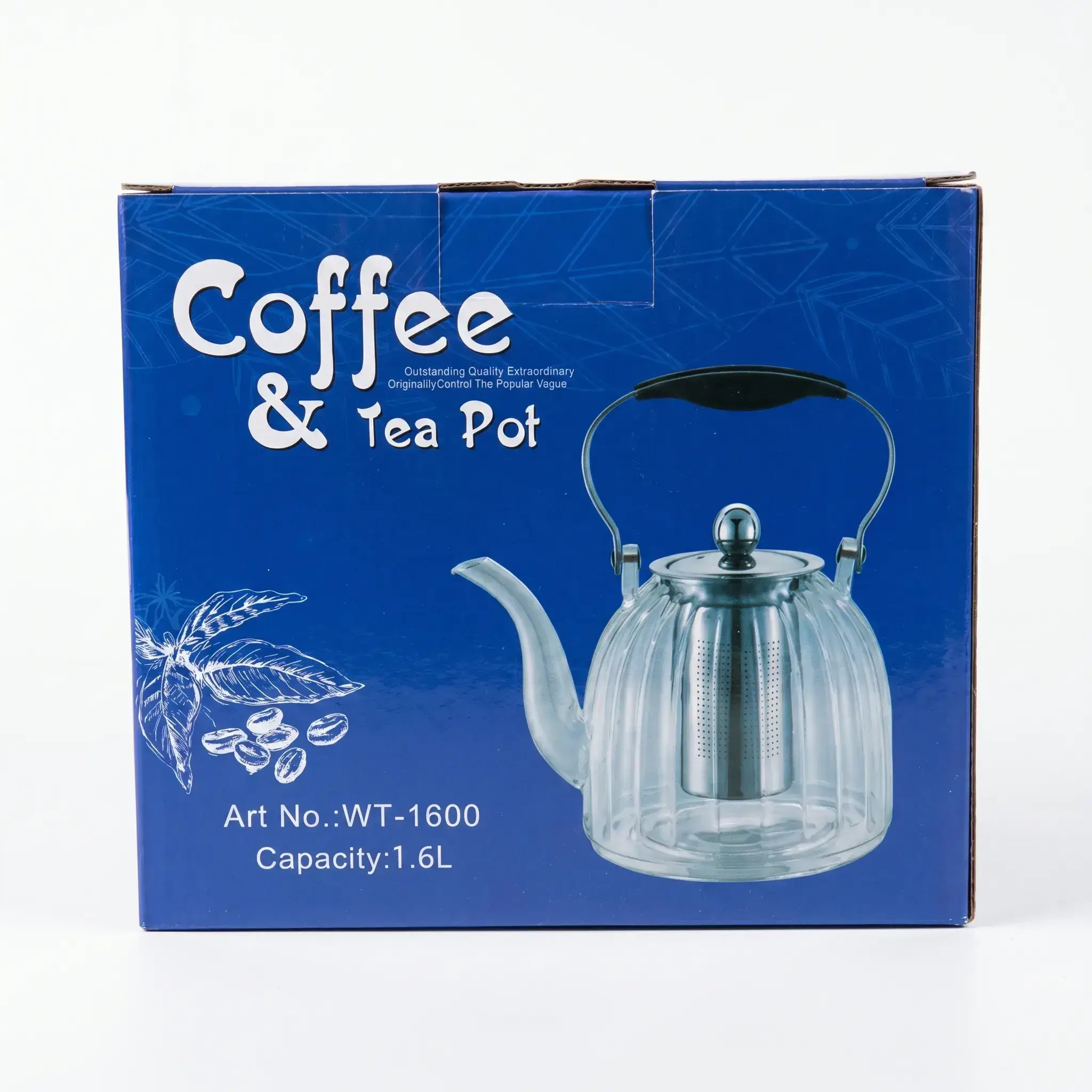Glass Coffee & Tea Pot - 1.6L